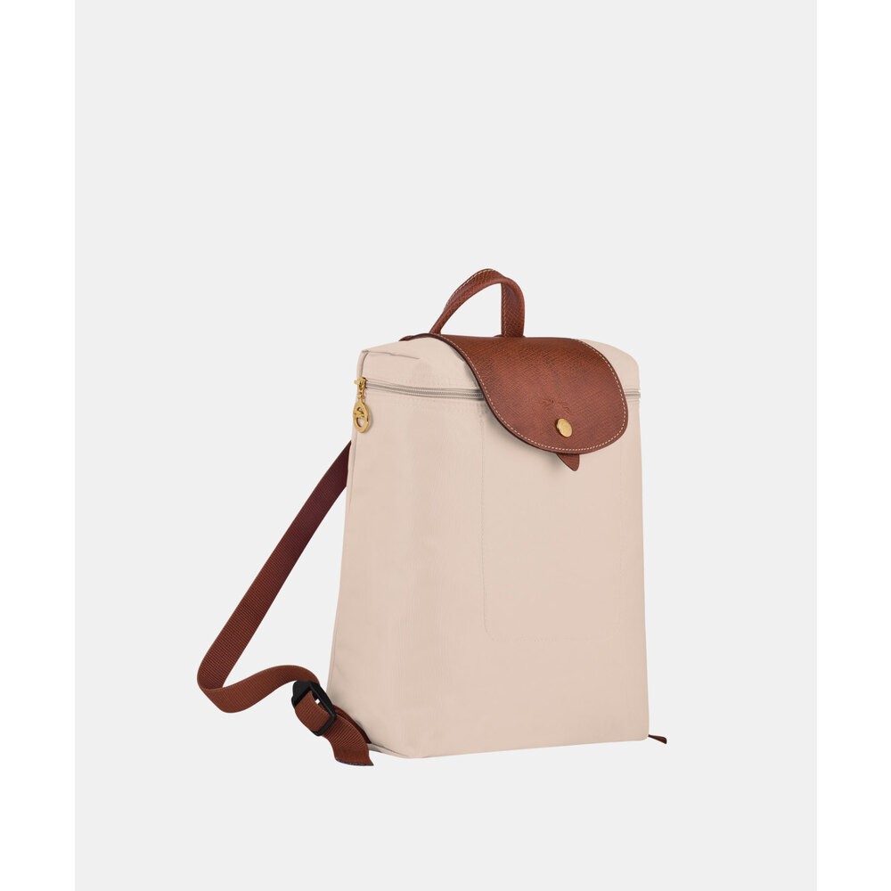 LongChamp La Pliage BackPack Krem