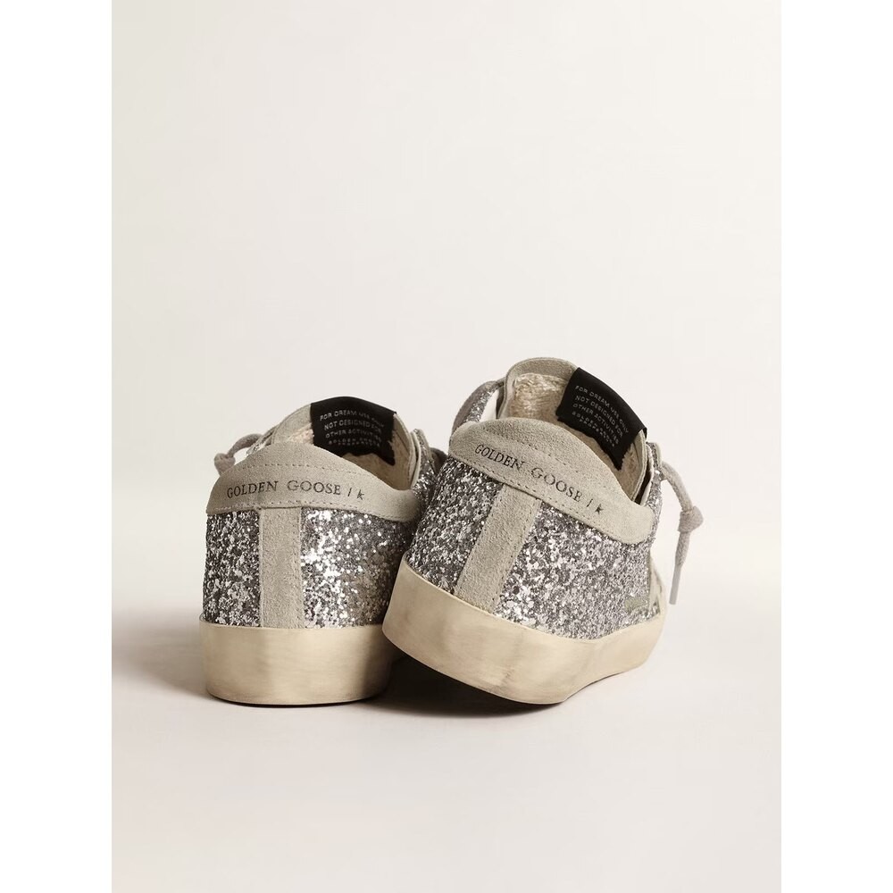 Golden Goose Silver Glitter