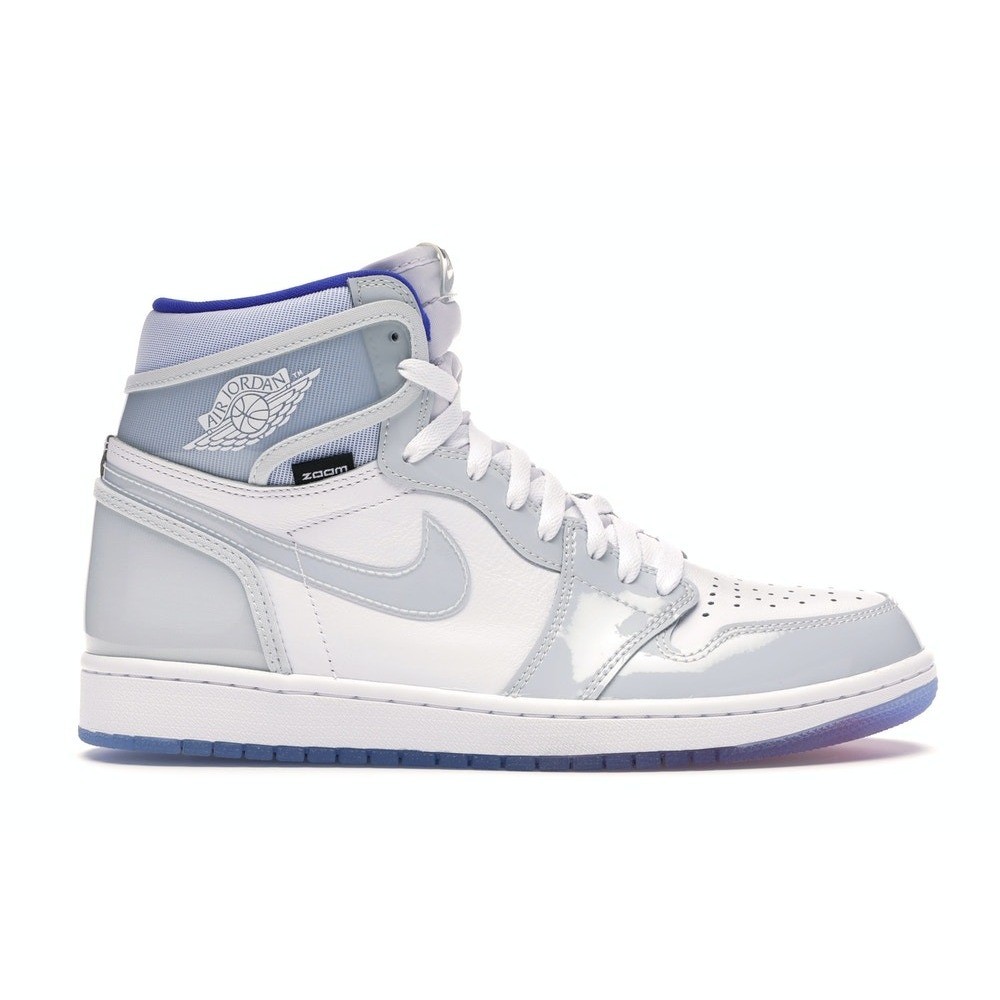 Air Jordan 1 Retro High Zoom White Racer Blue