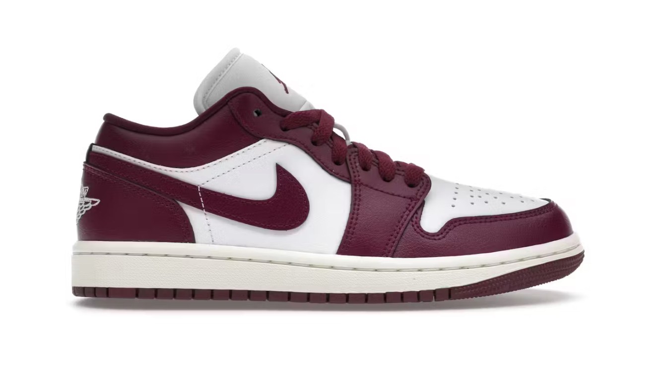 Jordan 1 Low Bordeaux