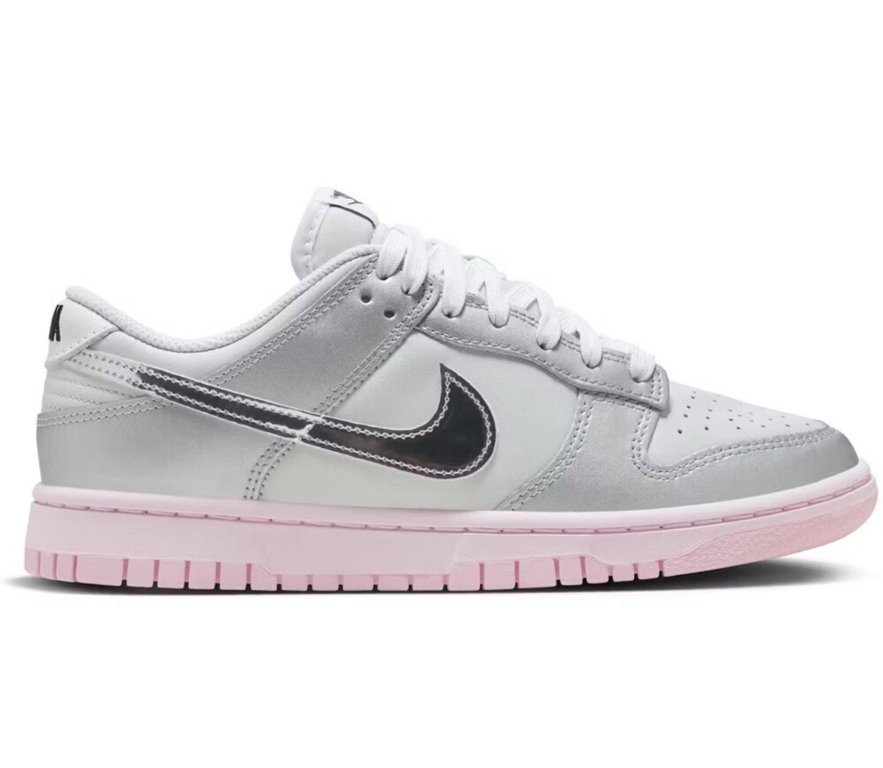 Nike Dunk Low LX Metallic Silver Pink Foam
