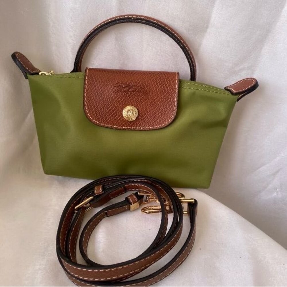Longchamp La Pliage S Boy Yeşil