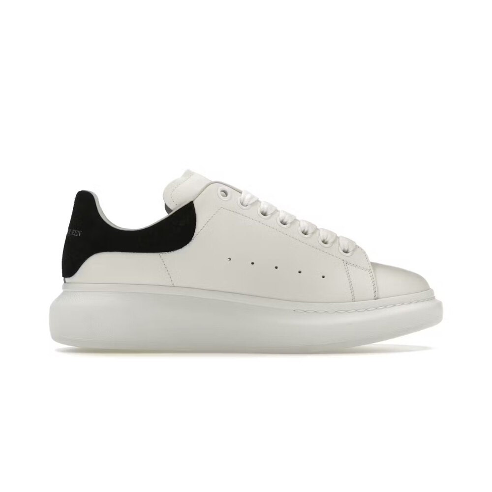 Alexander McQueen Black White Suet