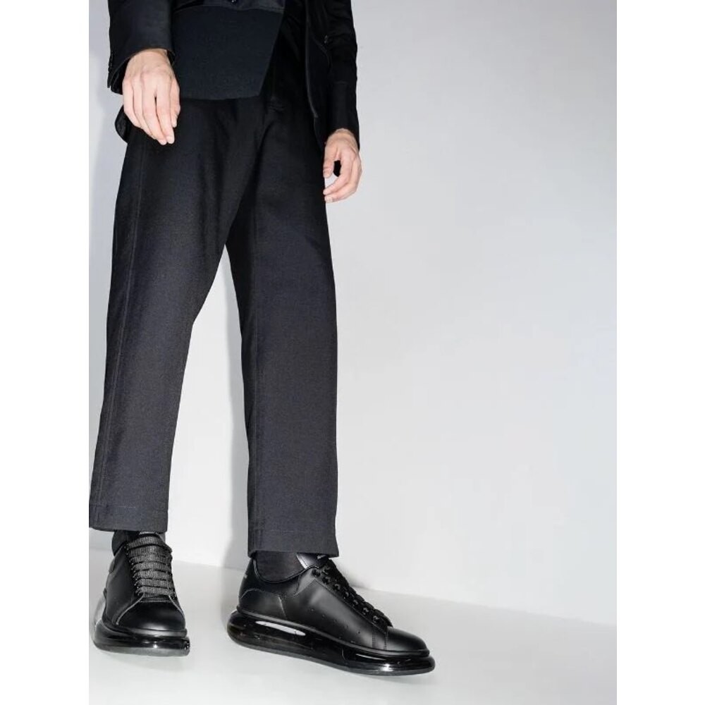 Alexander Mcqueen Black Shiny Sole 