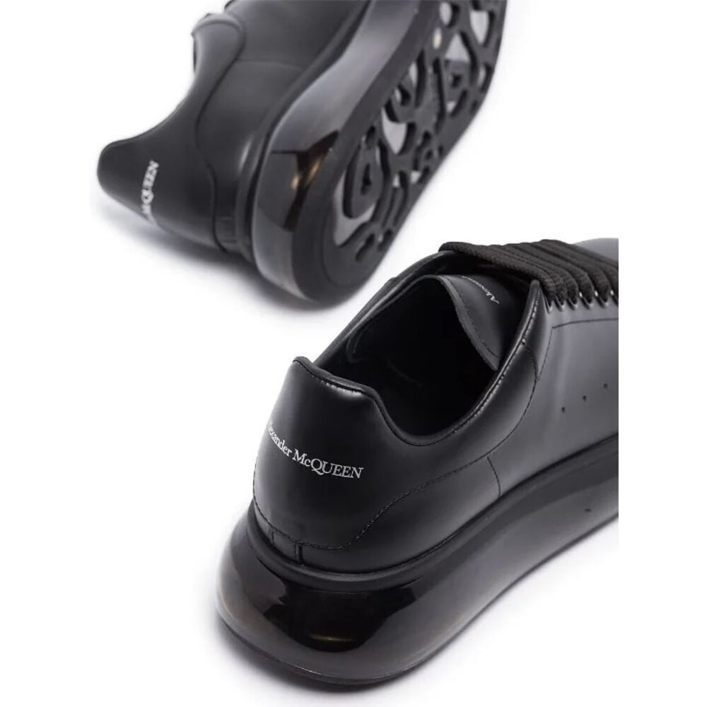 Alexander Mcqueen Black Shiny Sole 