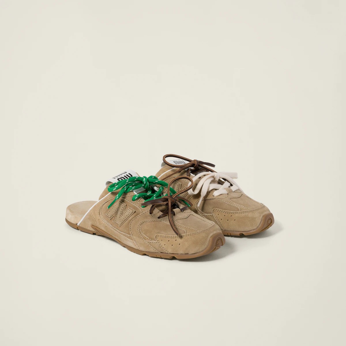 New Balance 530 SL Mule Miu Miu Ecru