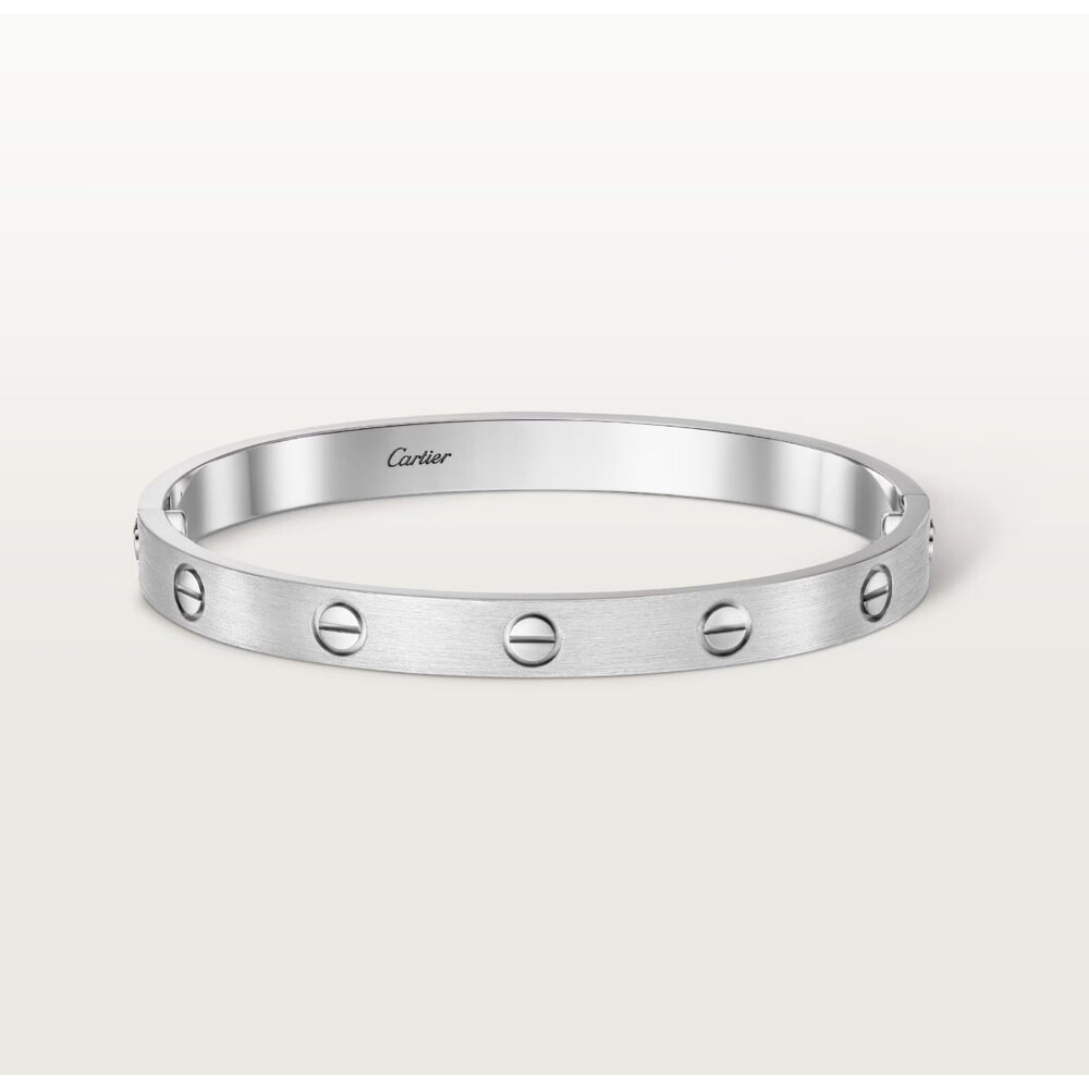 Cartier Kelepçe Silver