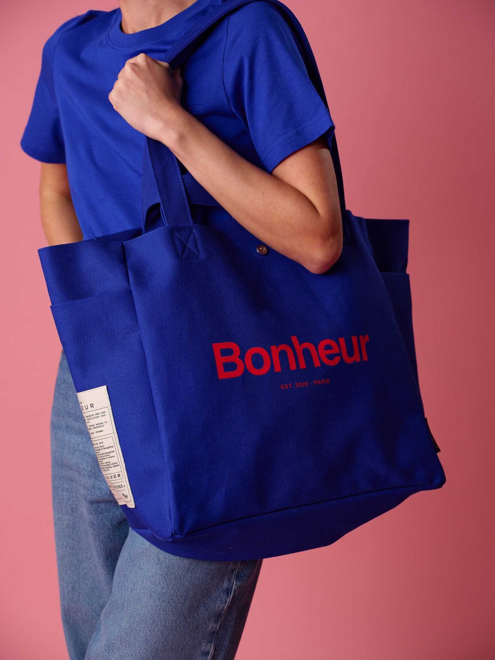 Bonheur Canvas No4 Ocean Blue