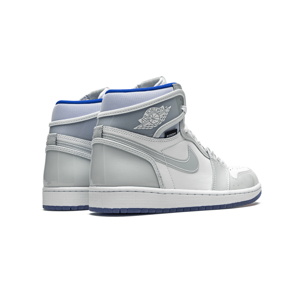 Air Jordan 1 Retro High Zoom White Racer Blue