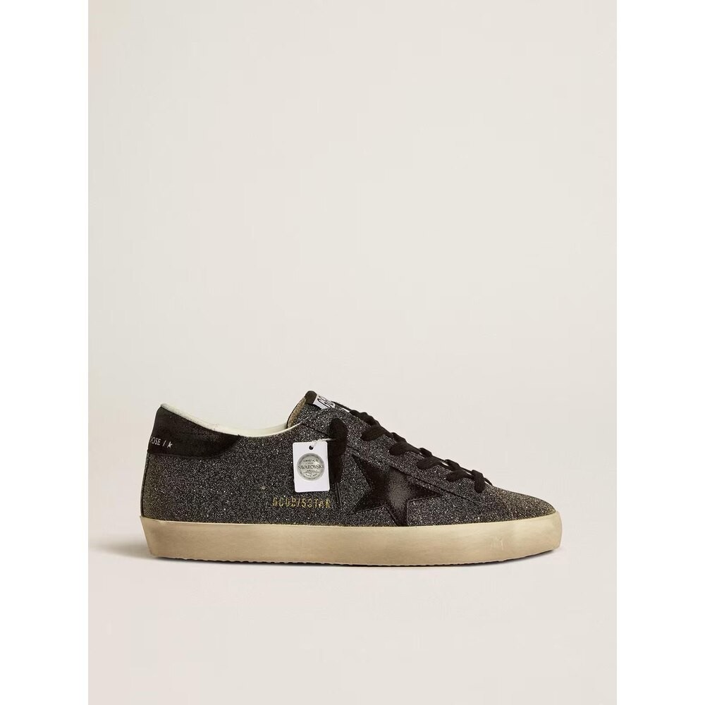 Golden Goose Swarovski Black