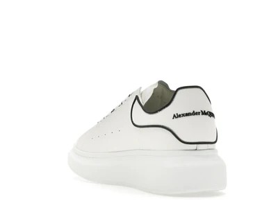 Alexander Mcqueen White Black Trim