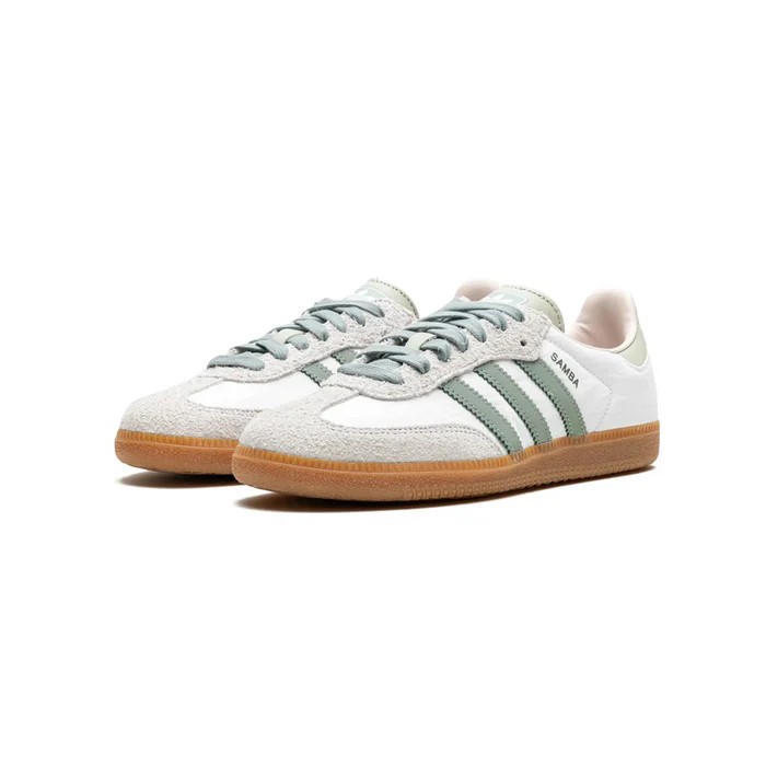 adidas Samba OG Silver Green Putty Mauve