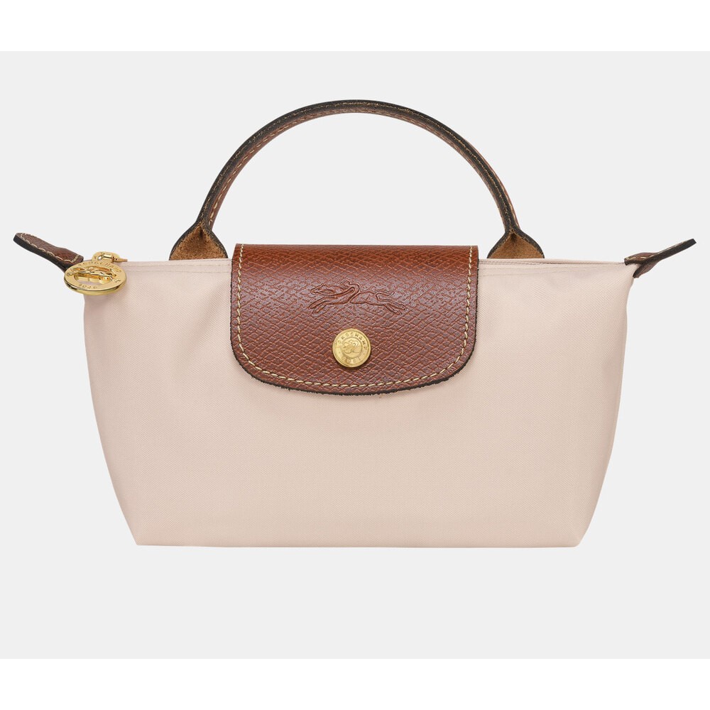 Longchamp La Pliage S Boy Cream