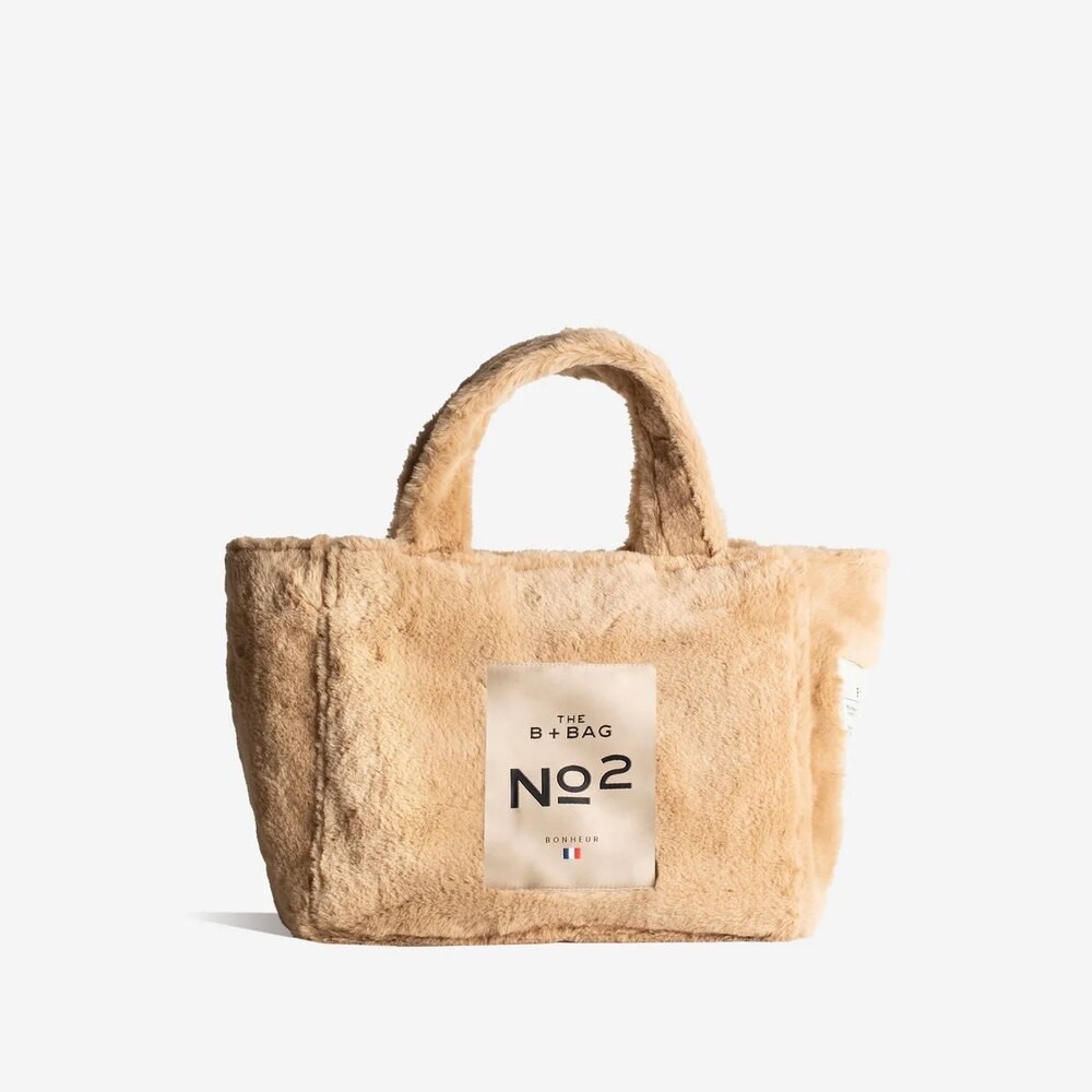 Bonheur Fluffy Sheep Beige Bag Brown
