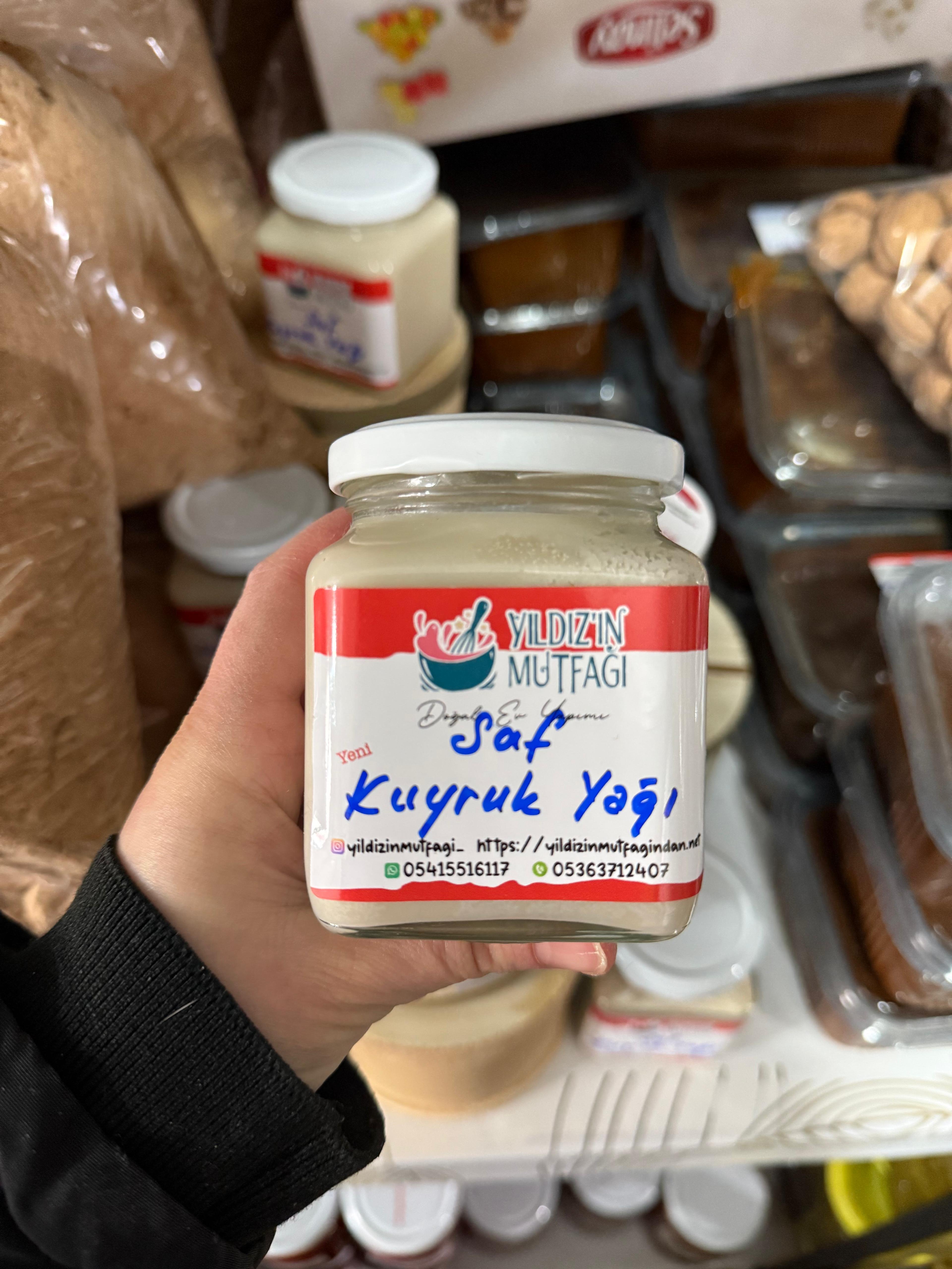 Cilde Uygun Kolojen Deposu Kuyruk Yağı Kremi (yüze uygulanır) 