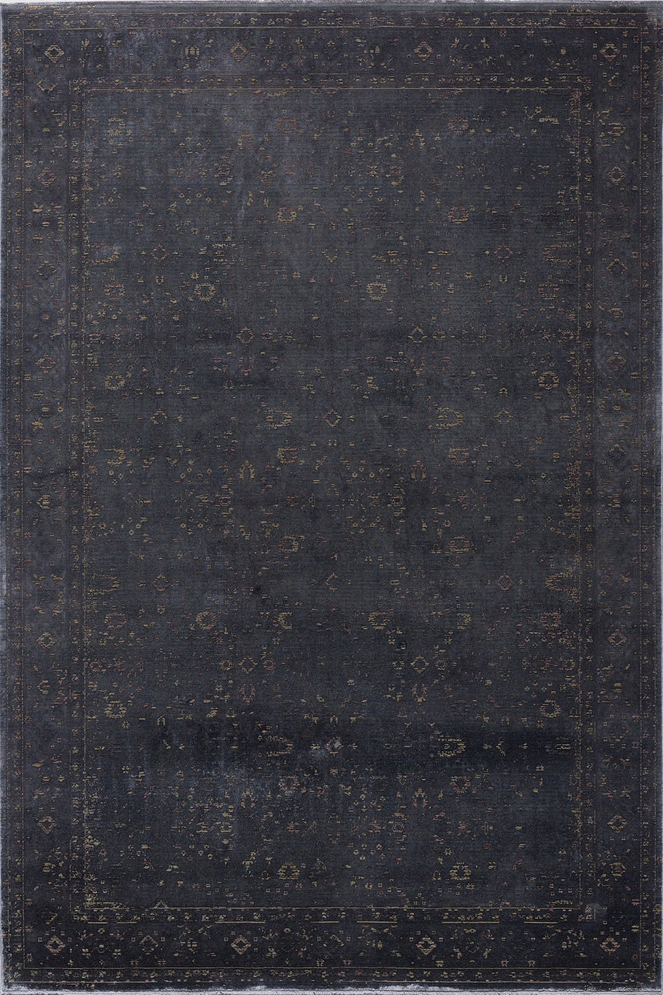 Gordion - Grıseus Kendinden Saçaklı Modern Halı