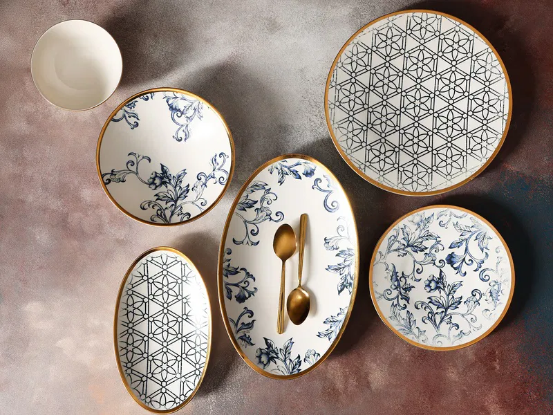 Porland Cynthia 27 Parça 6 Kişilik Yemek Takımı