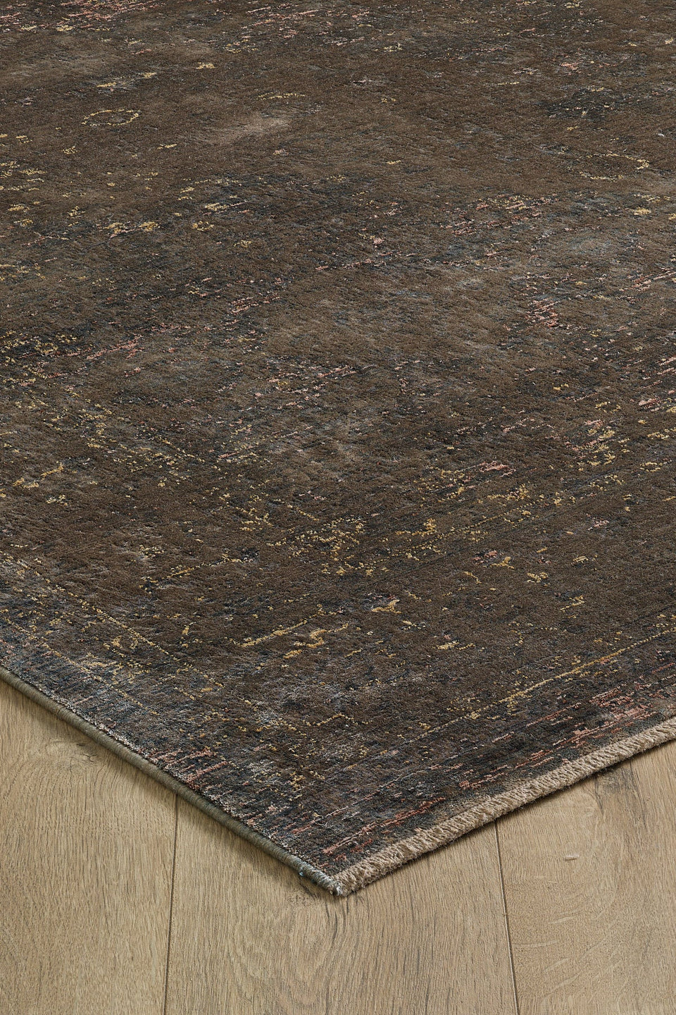 Gordion - Cotta Kendinden Saçaklı Modern Halı