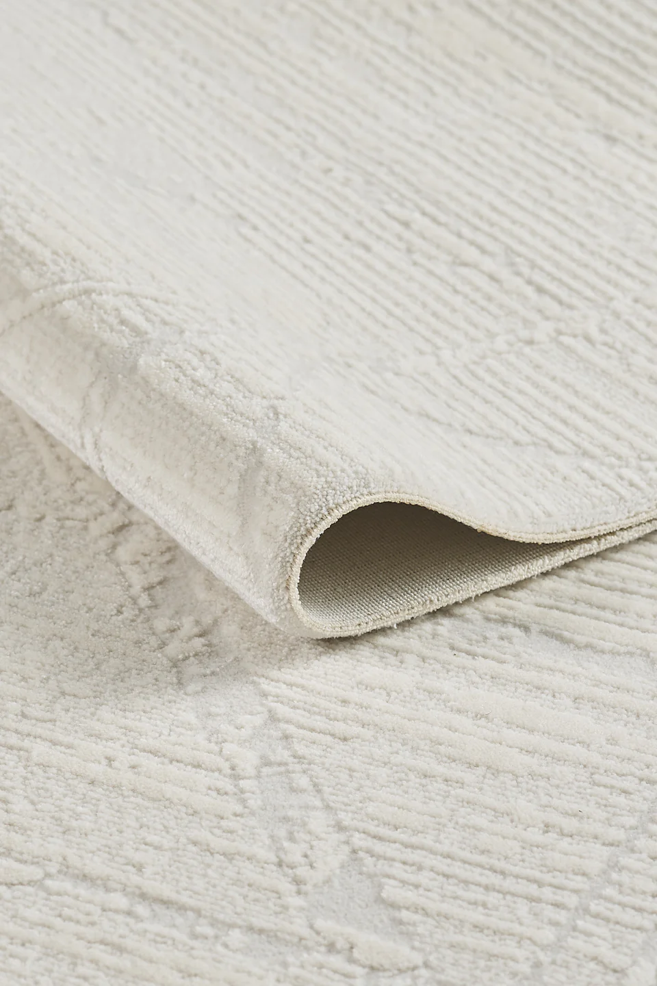 Nera - Aqua Takma Saçaklı Modern Halı