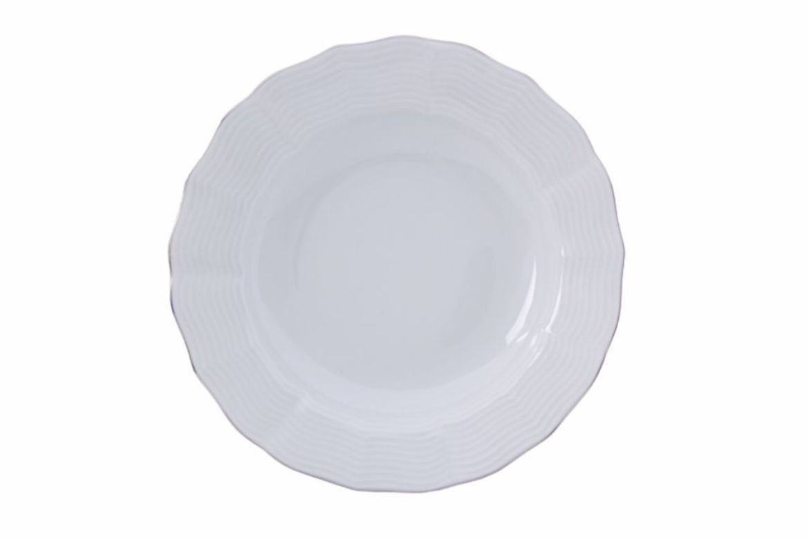 Porland Wavy Platin 60 Parça 12 Kişilik Yemek Takımı