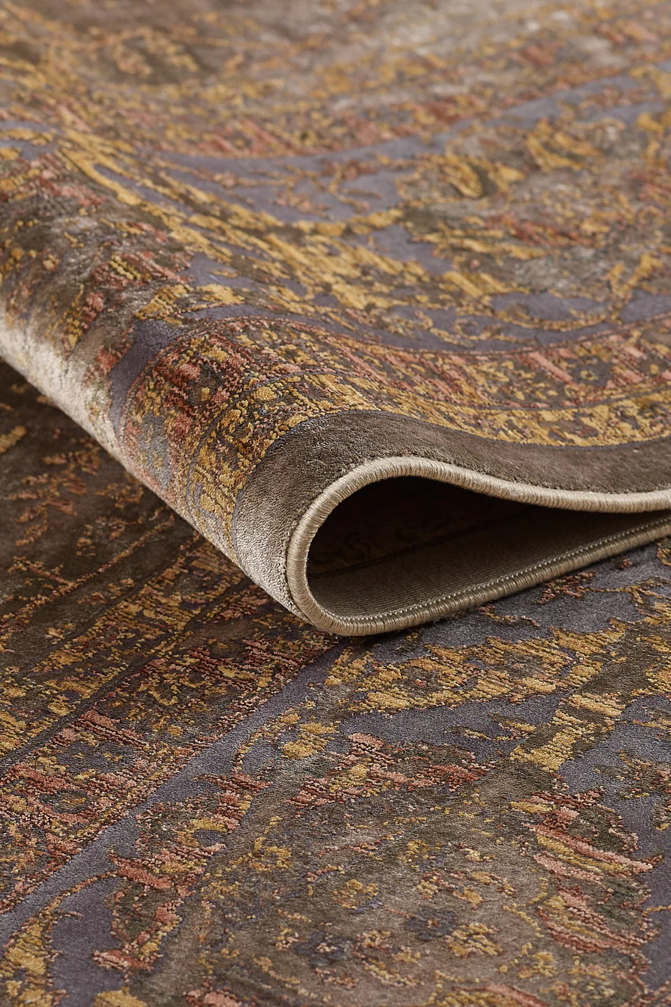 Gordion - Crown Kendinden Saçaklı Modern Halı