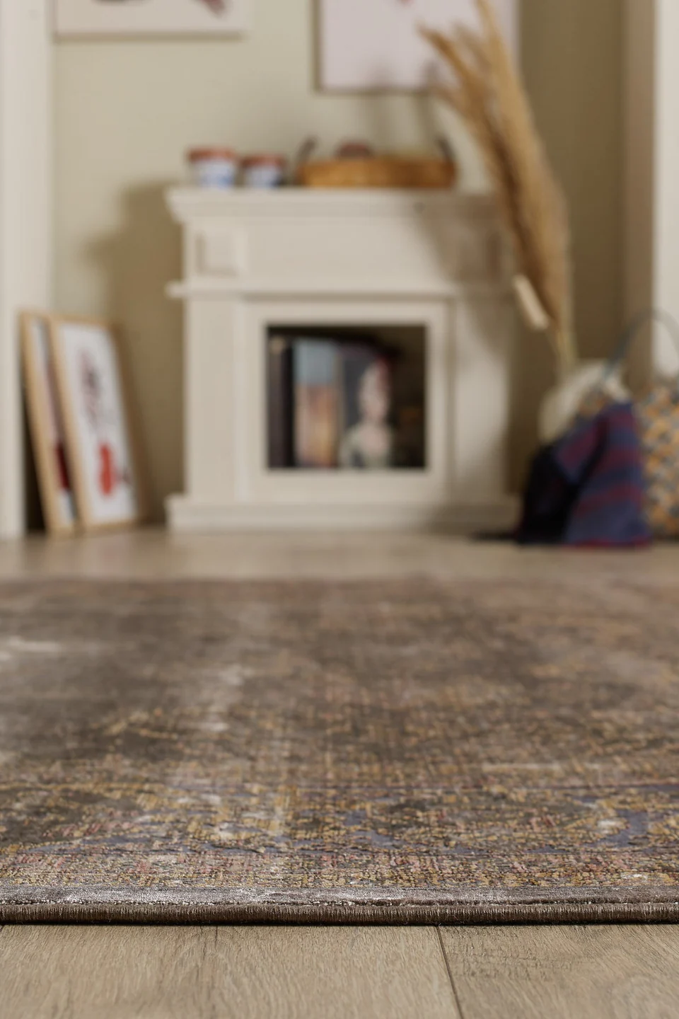 Gordion - Crown Kendinden Saçaklı Modern Halı