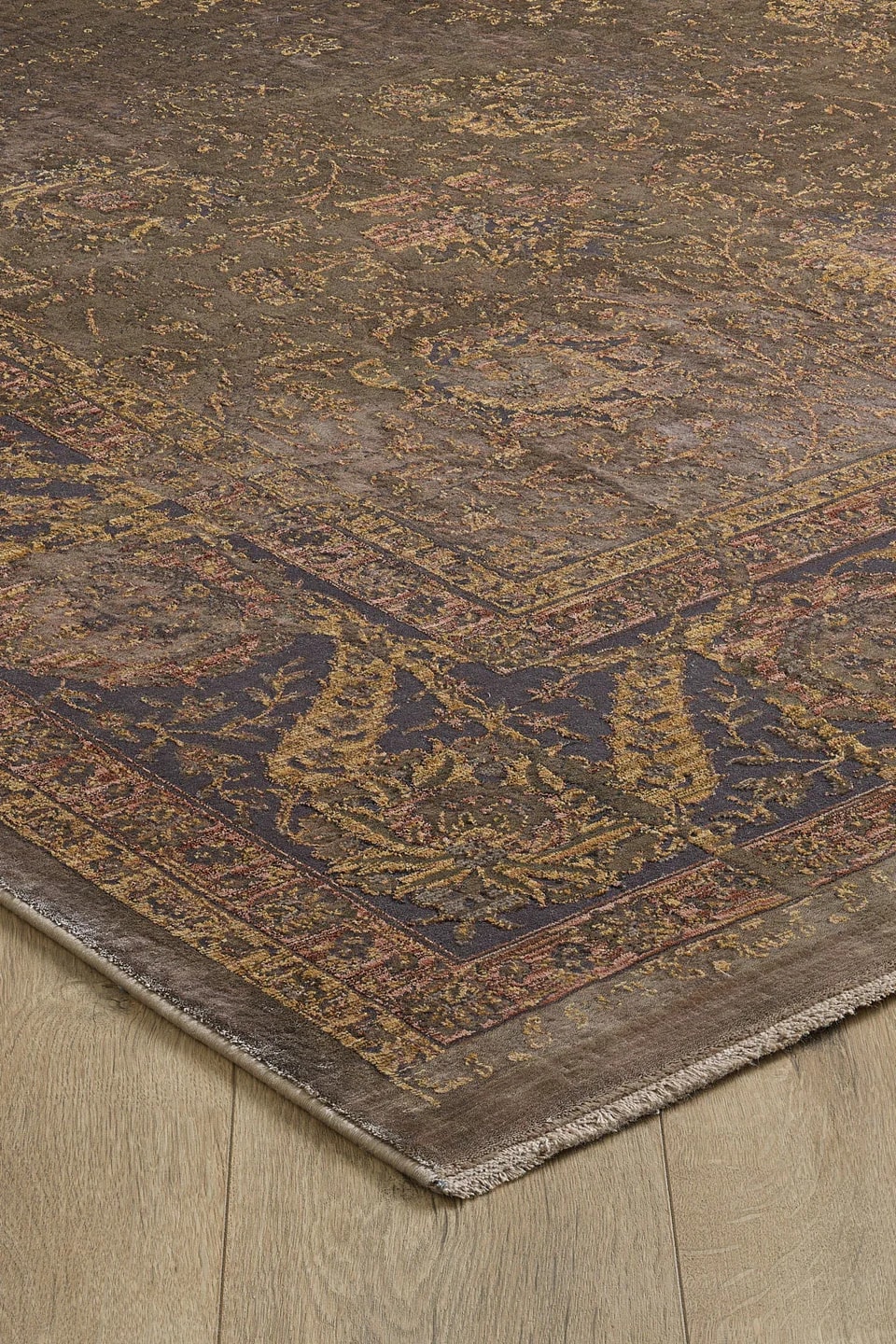 Gordion - Brunus Kendinden Saçaklı Modern Halı