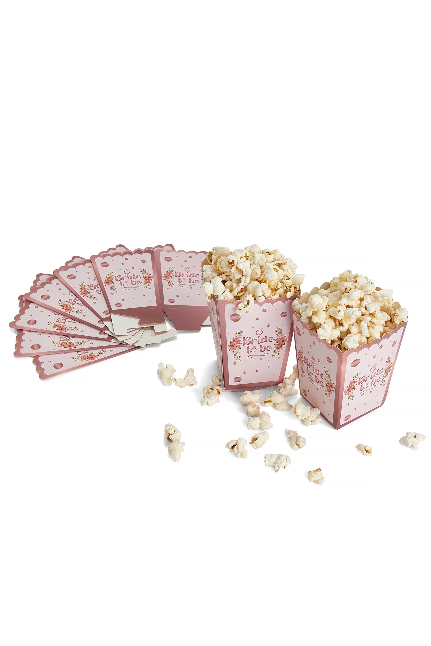 Bride To Be Yazılı Patlamış Mısır Kutusu BACHELORETTE-POPCORN