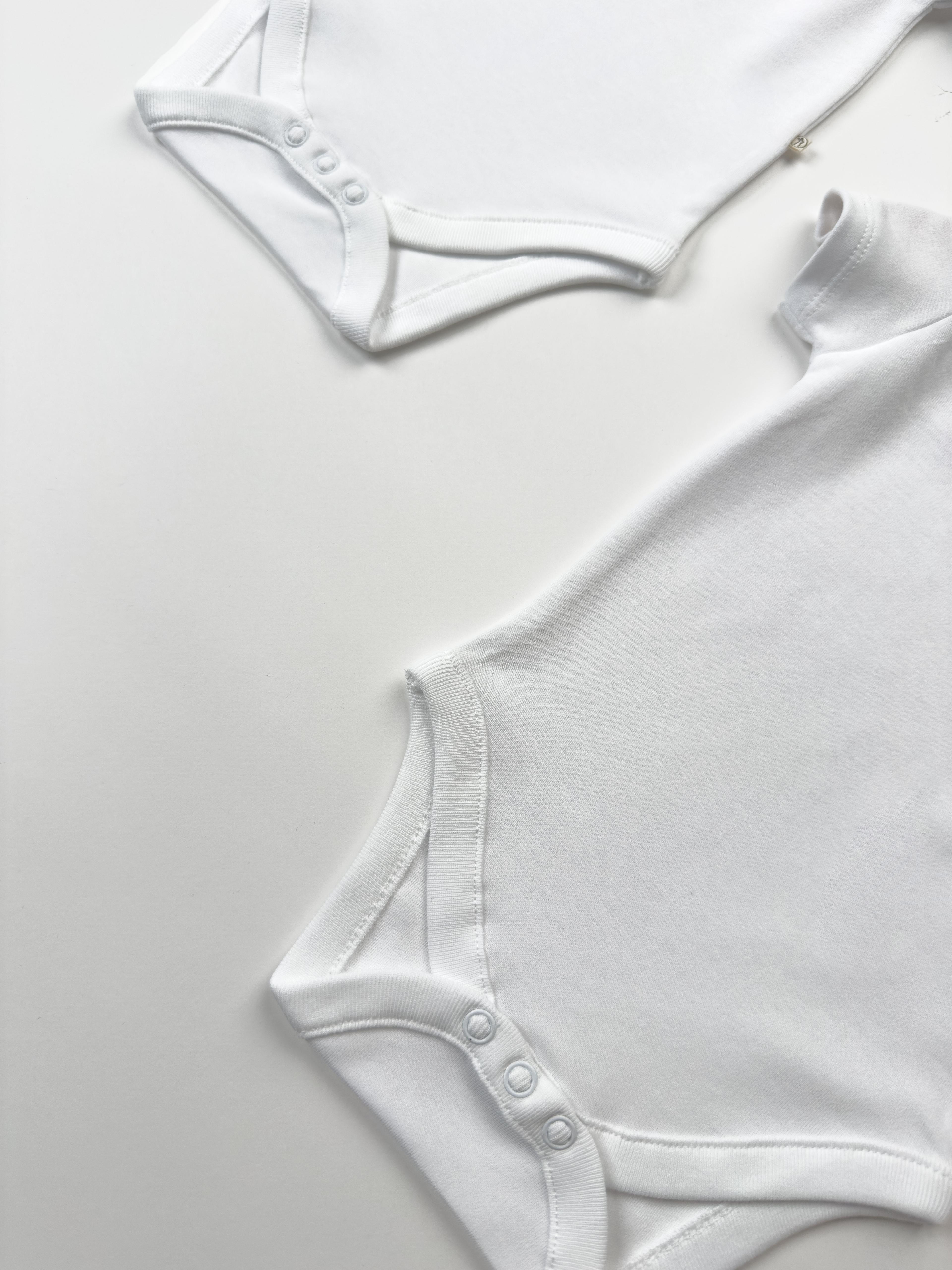 Girne Yarım Kol Bebek Çıtçıtlı Body 9'lu Set Unisex