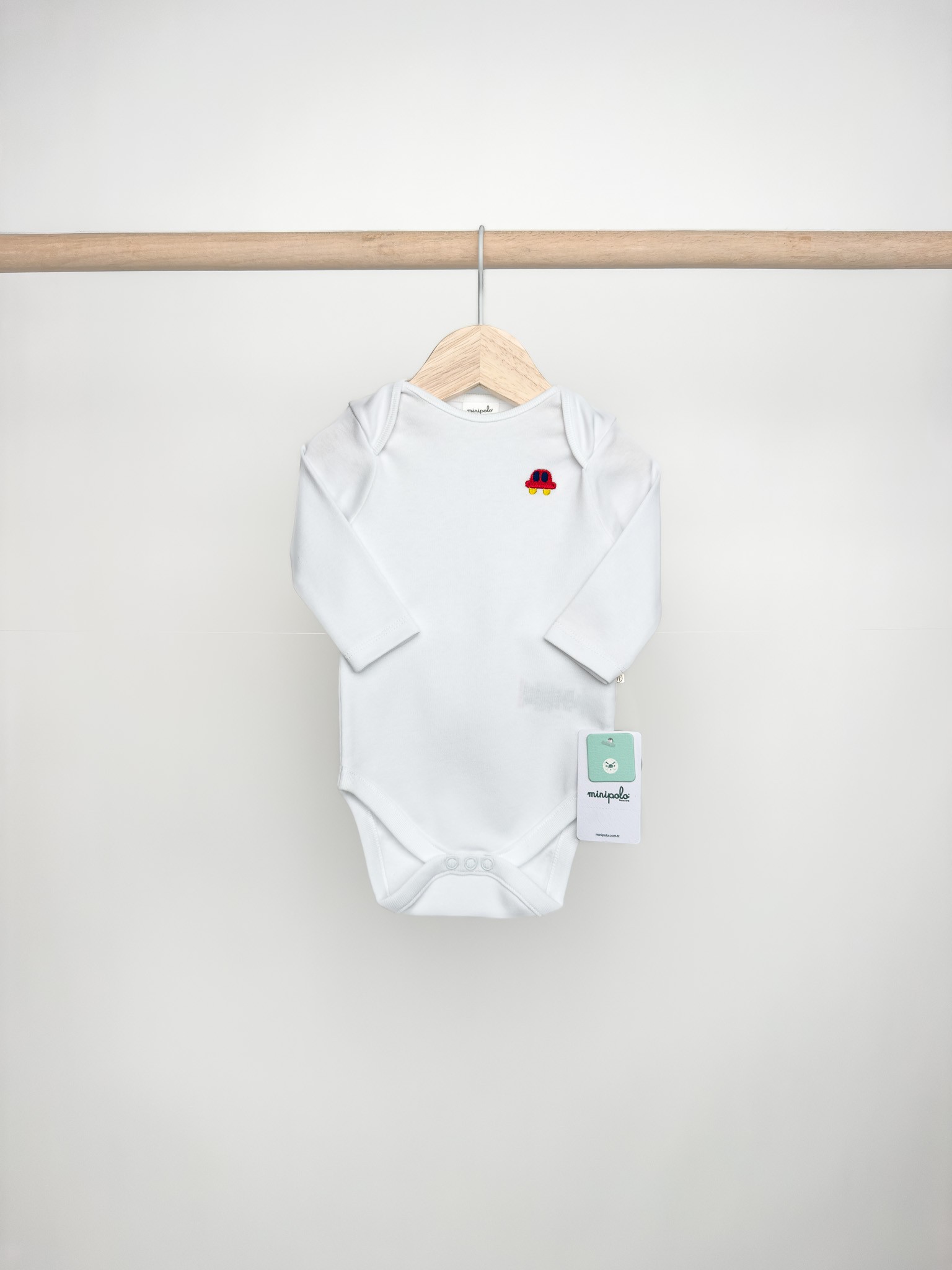 Kozoluk Uzun Kol Erkek Bebek Çıtçıtlı Body 9'lu Set 