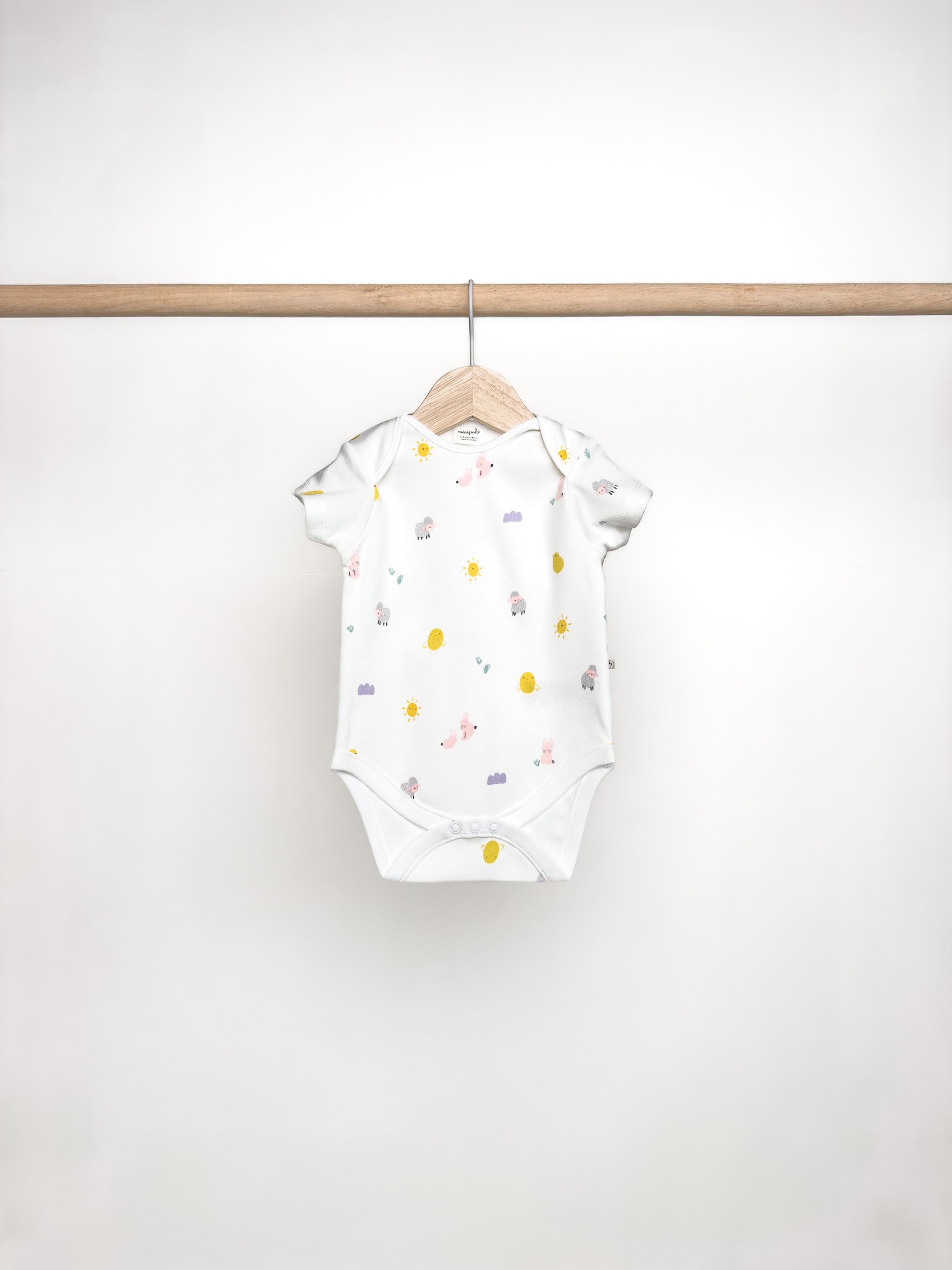 Reşadiye Yarım Kol Kız Bebek Çıtçıtlı Body 9'lu Set 