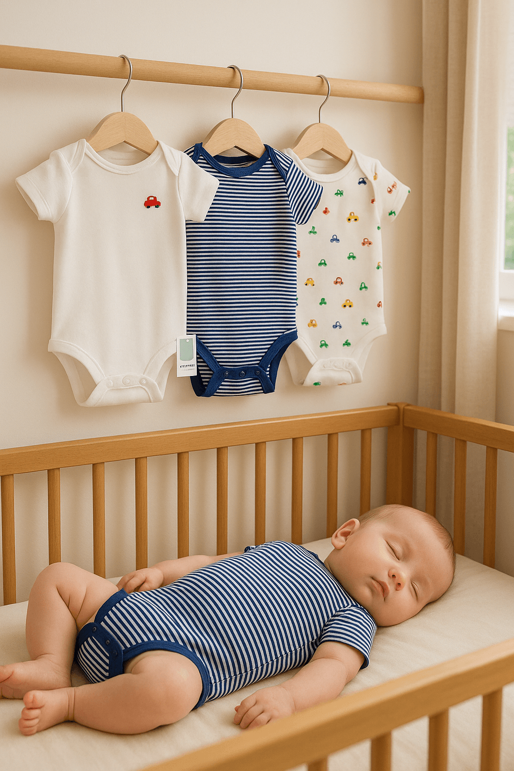 Özlüce Yarım Kol Erkek Bebek Çıtçıtlı Body 9'lu Set 