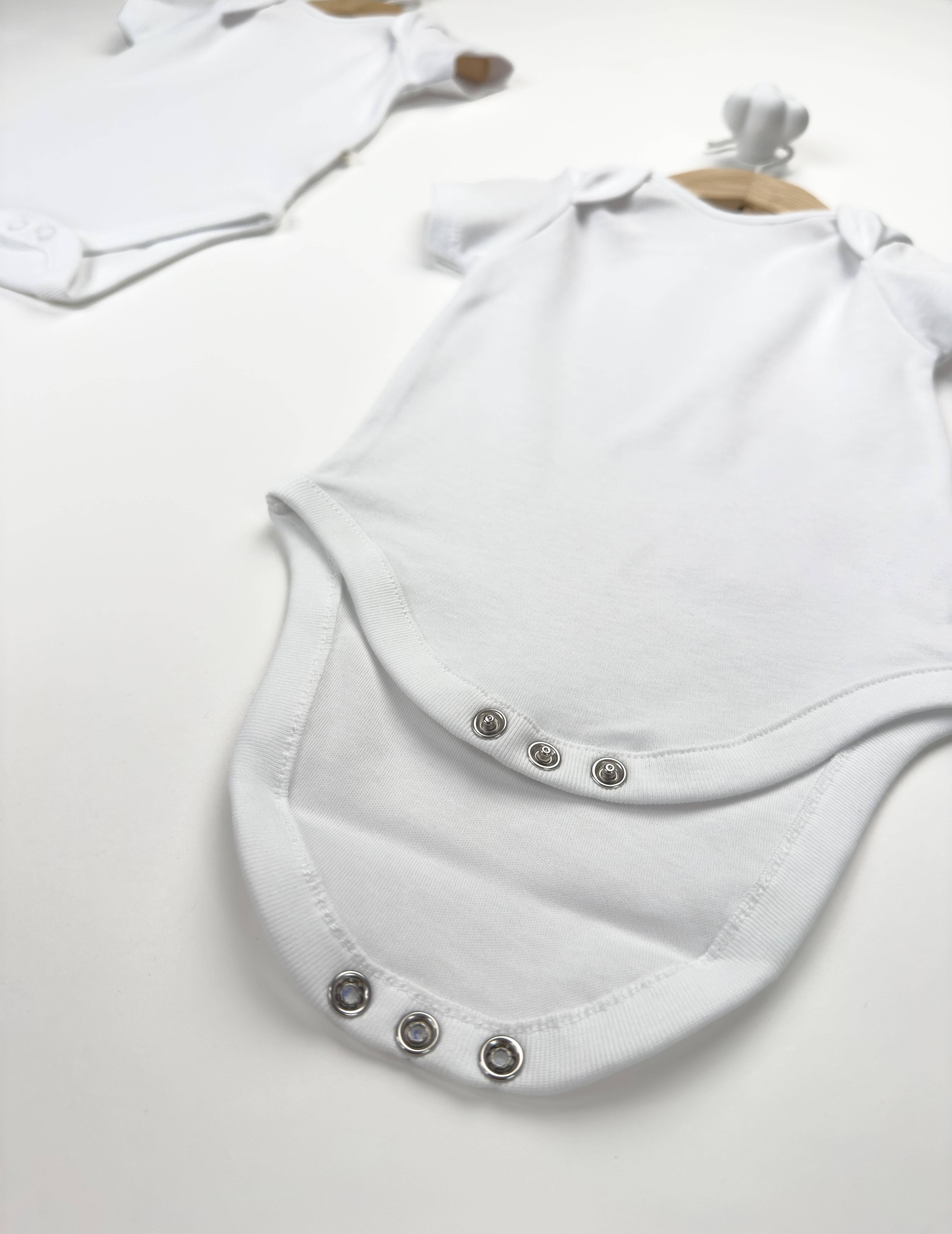 Girne Yarım Kol Bebek Çıtçıtlı Body 9'lu Set Unisex