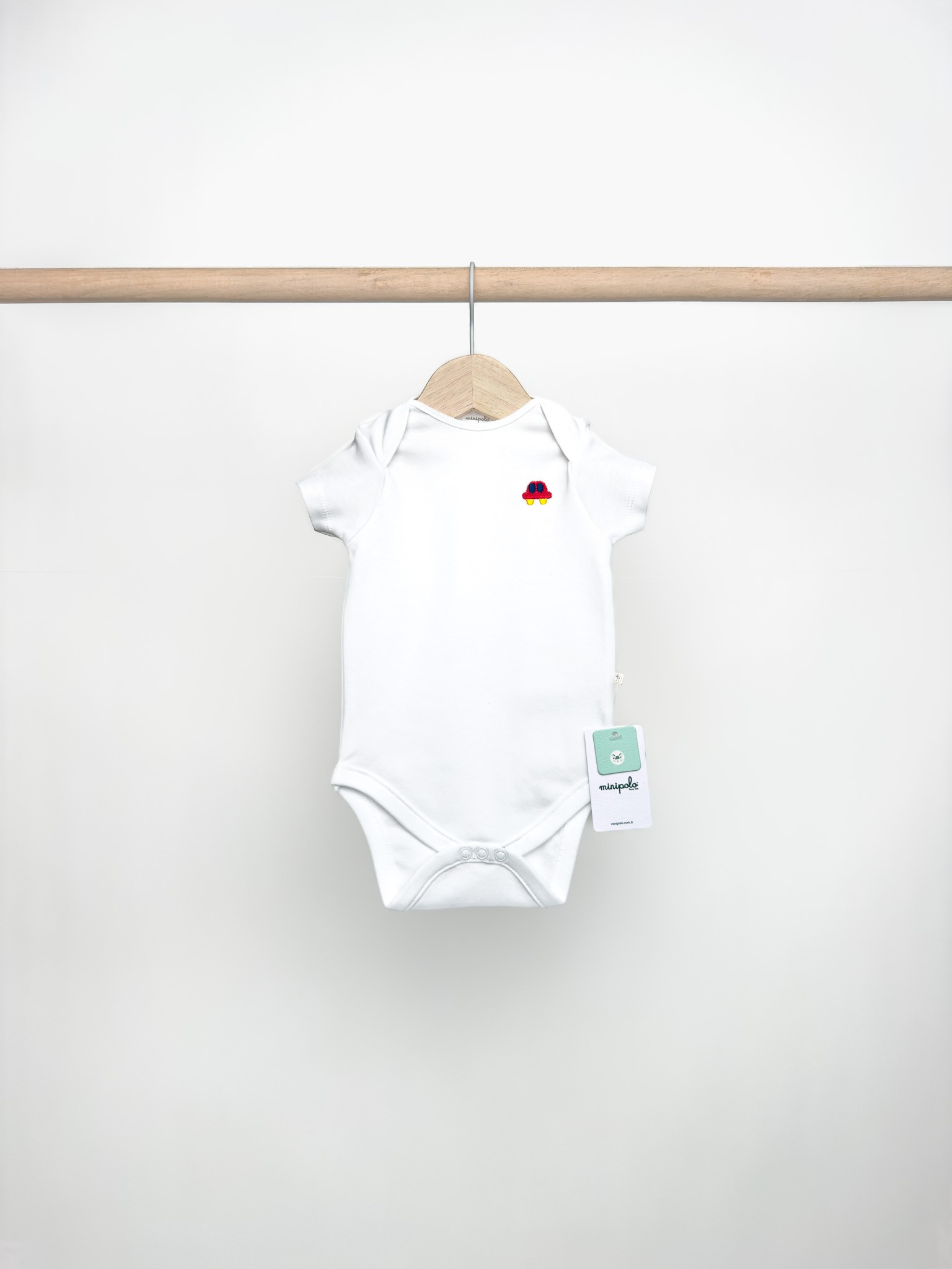Özlüce Yarım Kol Erkek Bebek Çıtçıtlı Body 9'lu Set 