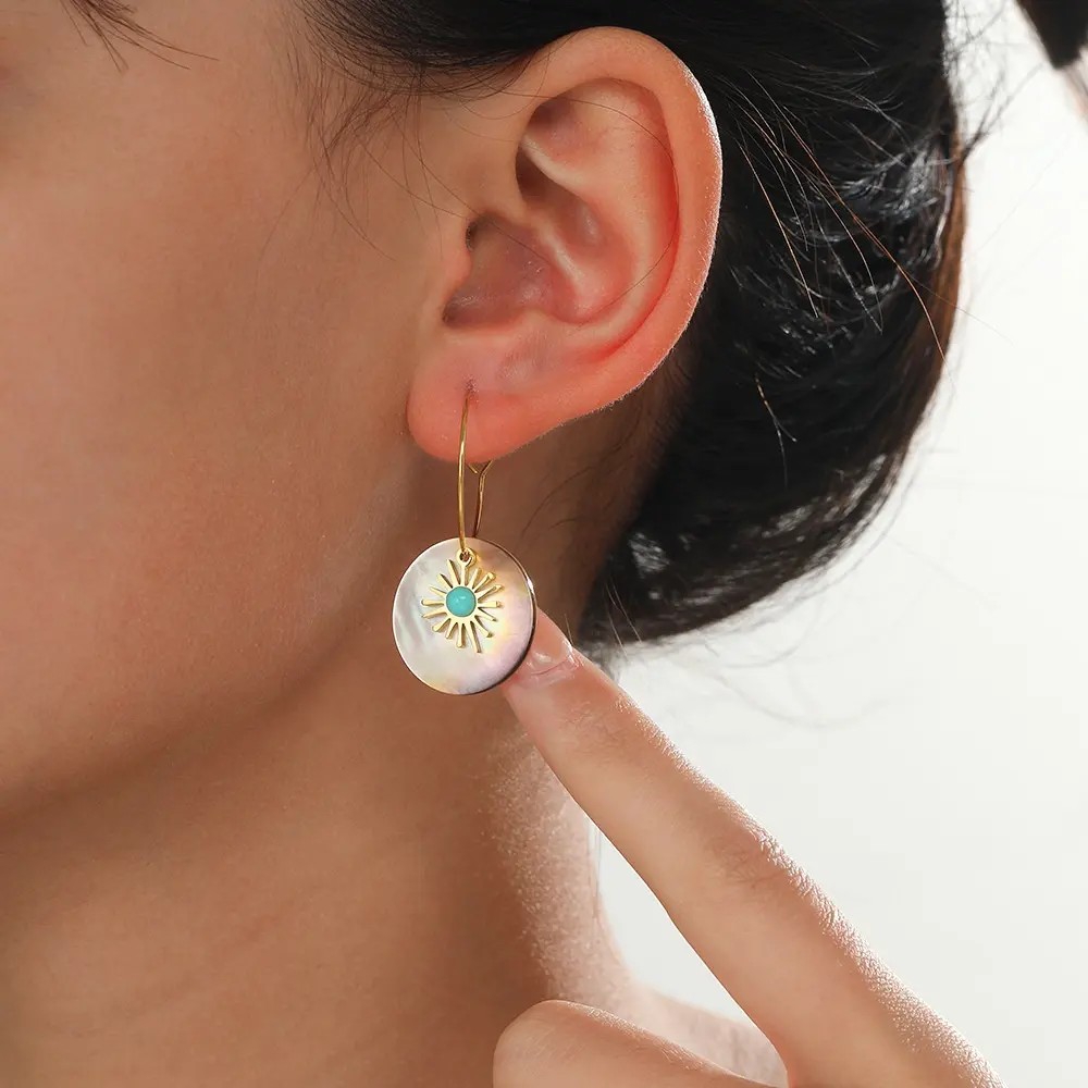Sunbeam Hoops | Küpe