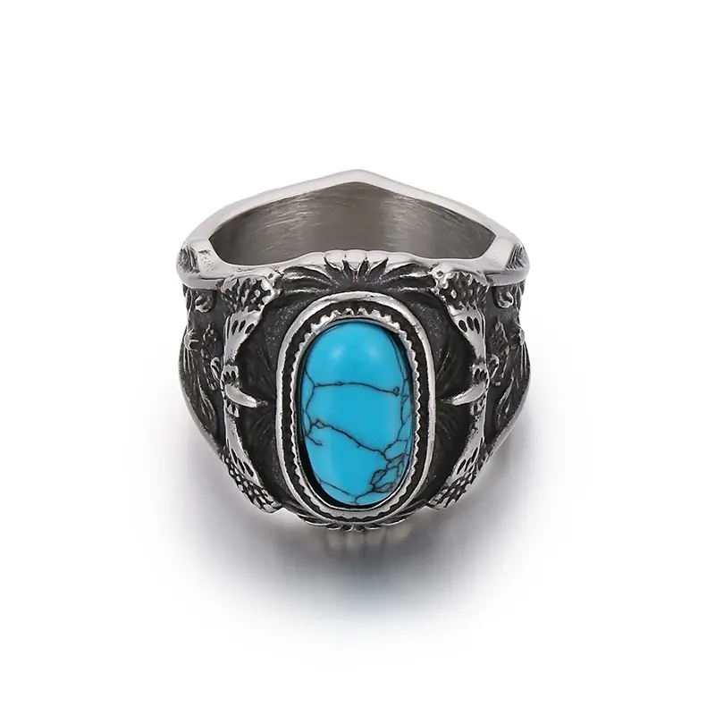 Tuqara Ring | Erkek Çelik Yüzük