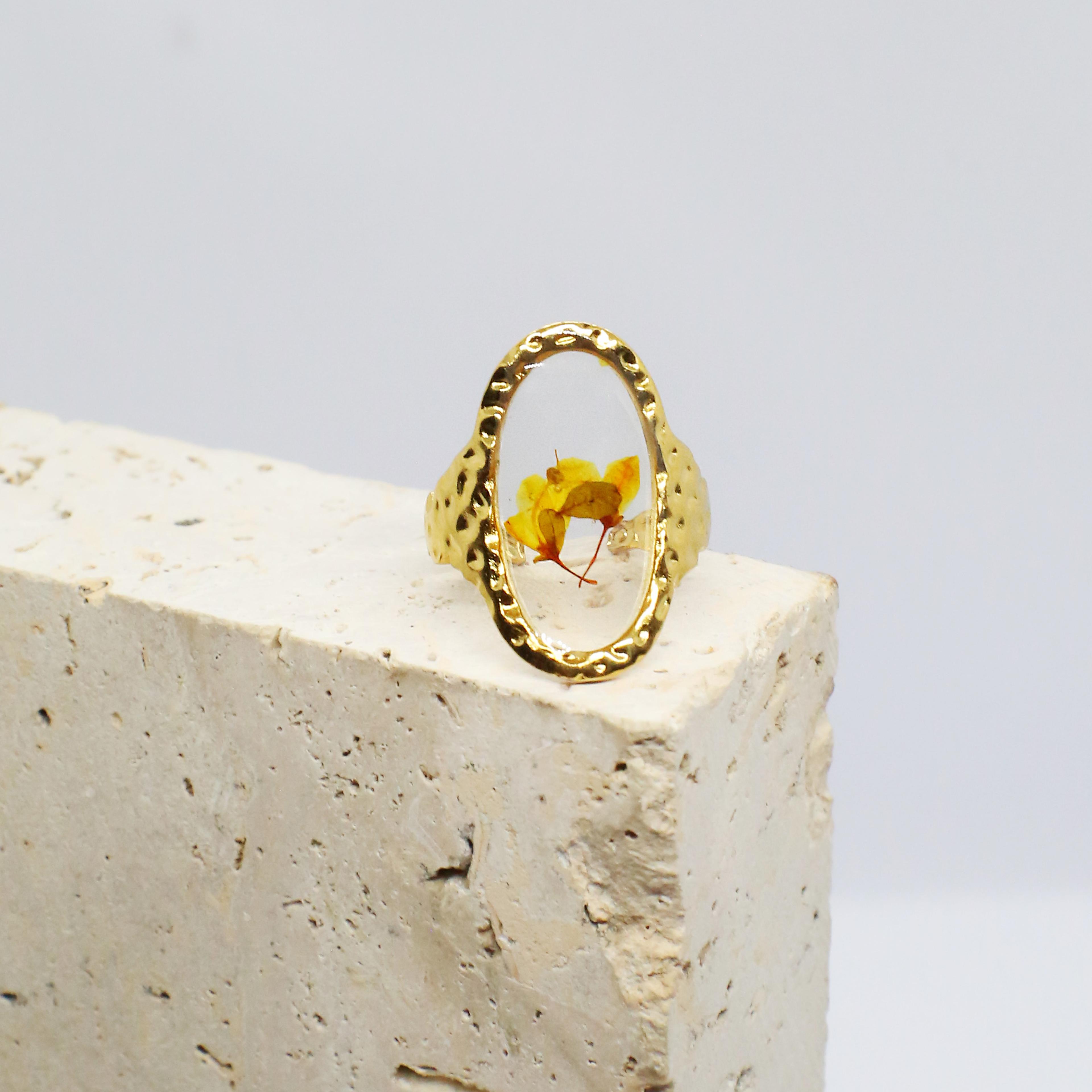 Floris  Ring | Çelik Yüzük