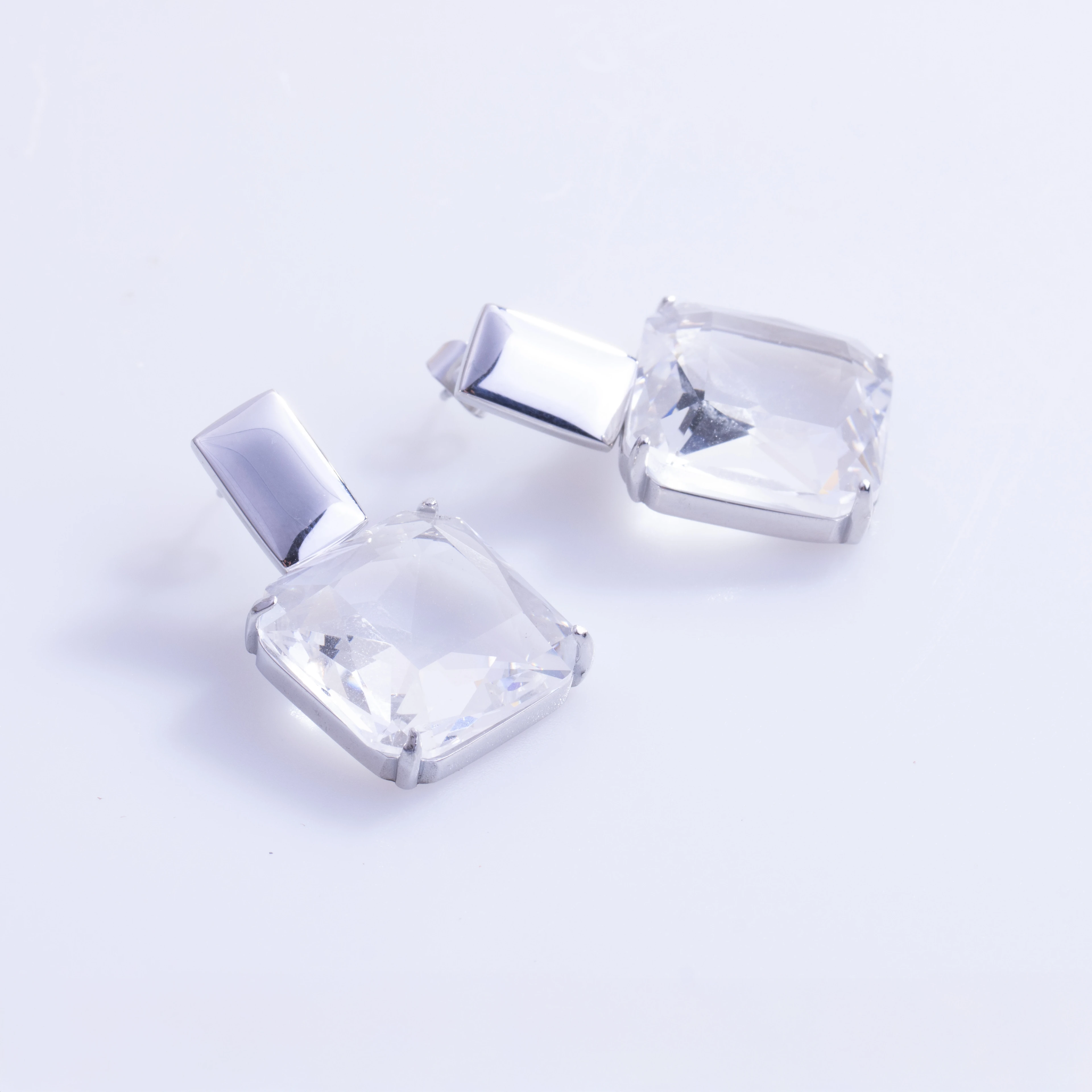 Clarevia Earring | Çelik Küpe