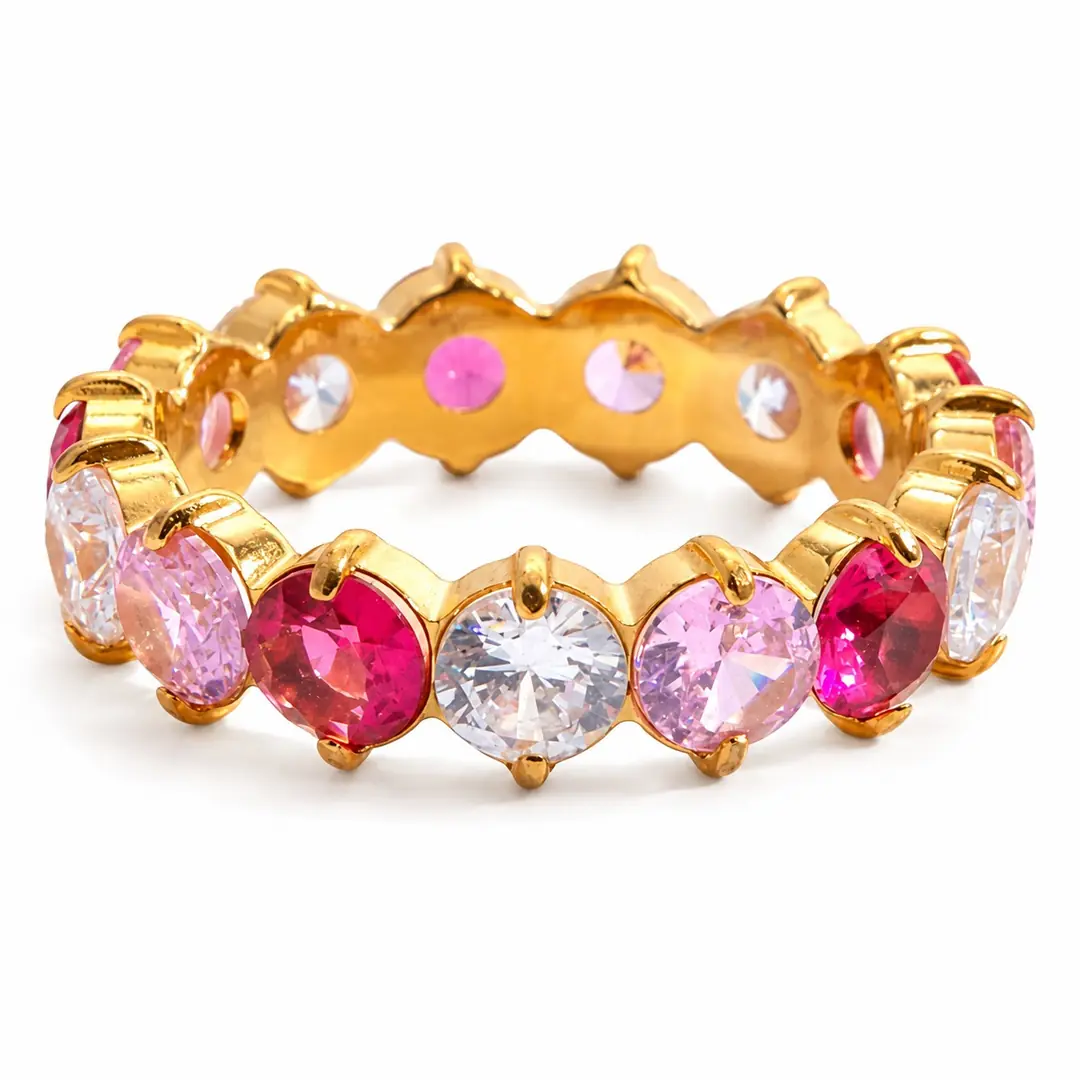Perpetua Rose Ring | Çelik Yüzük