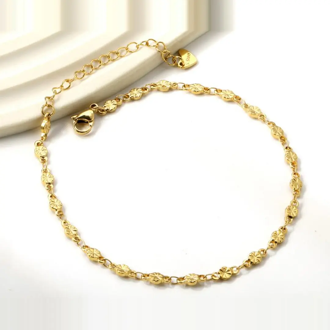 Monetta Anklet | Çelik HalHal
