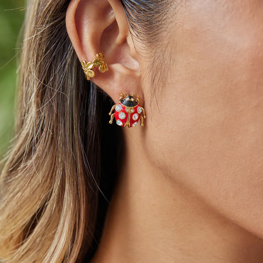 Rossetta Earring | Çelik Küpe 2