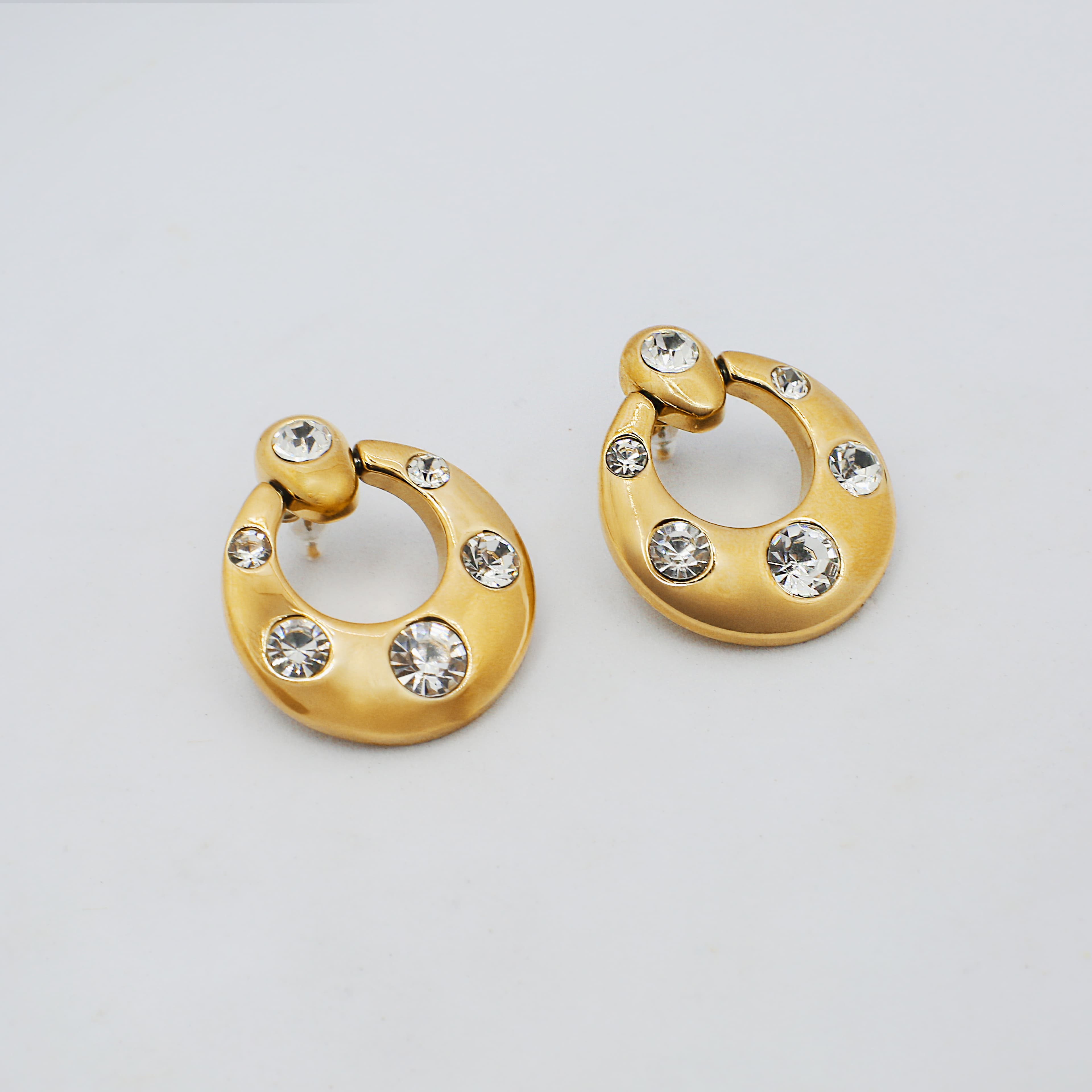 Aurevia Earring | Çelik Küpe