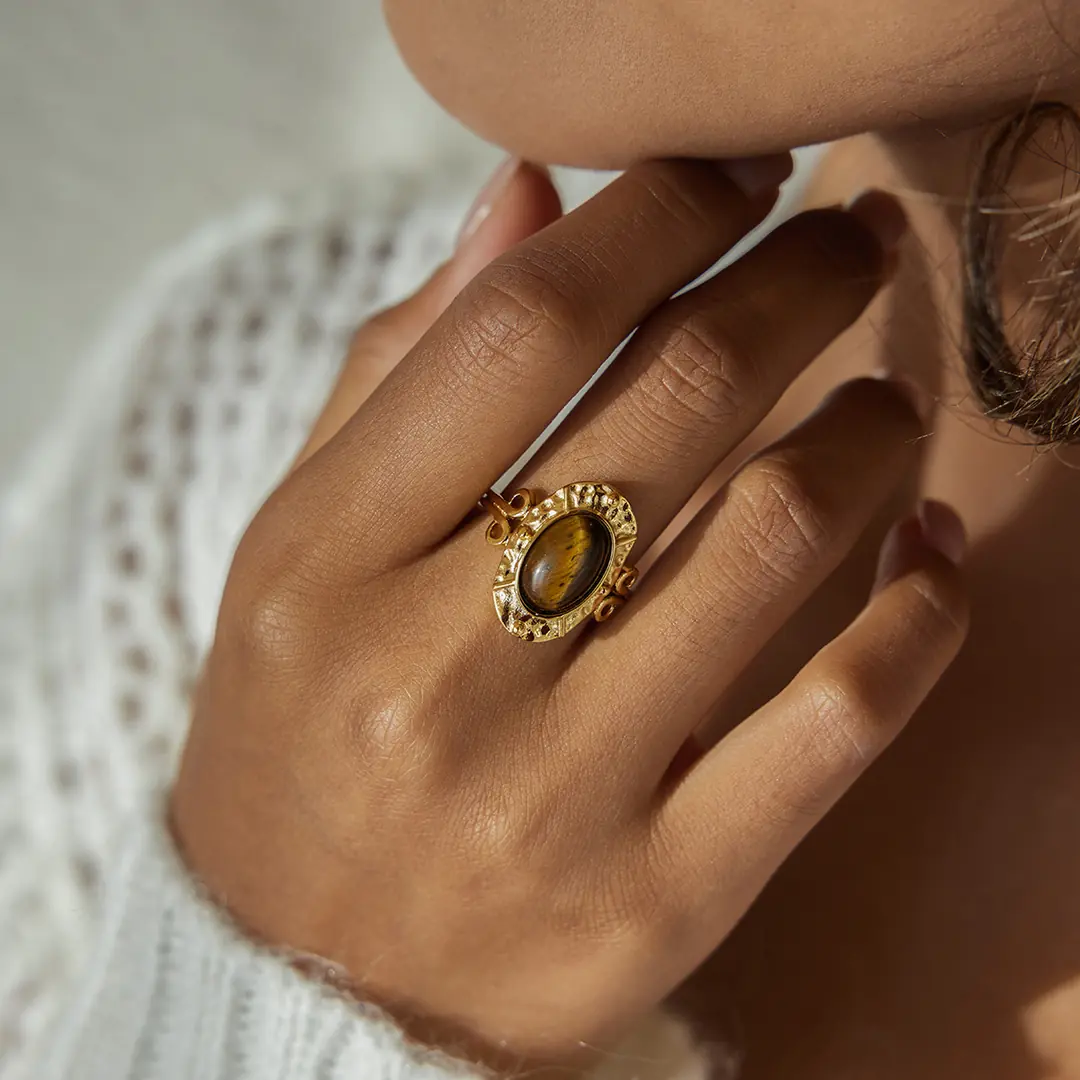 Castagna Ring | Çelik Yüzük 2
