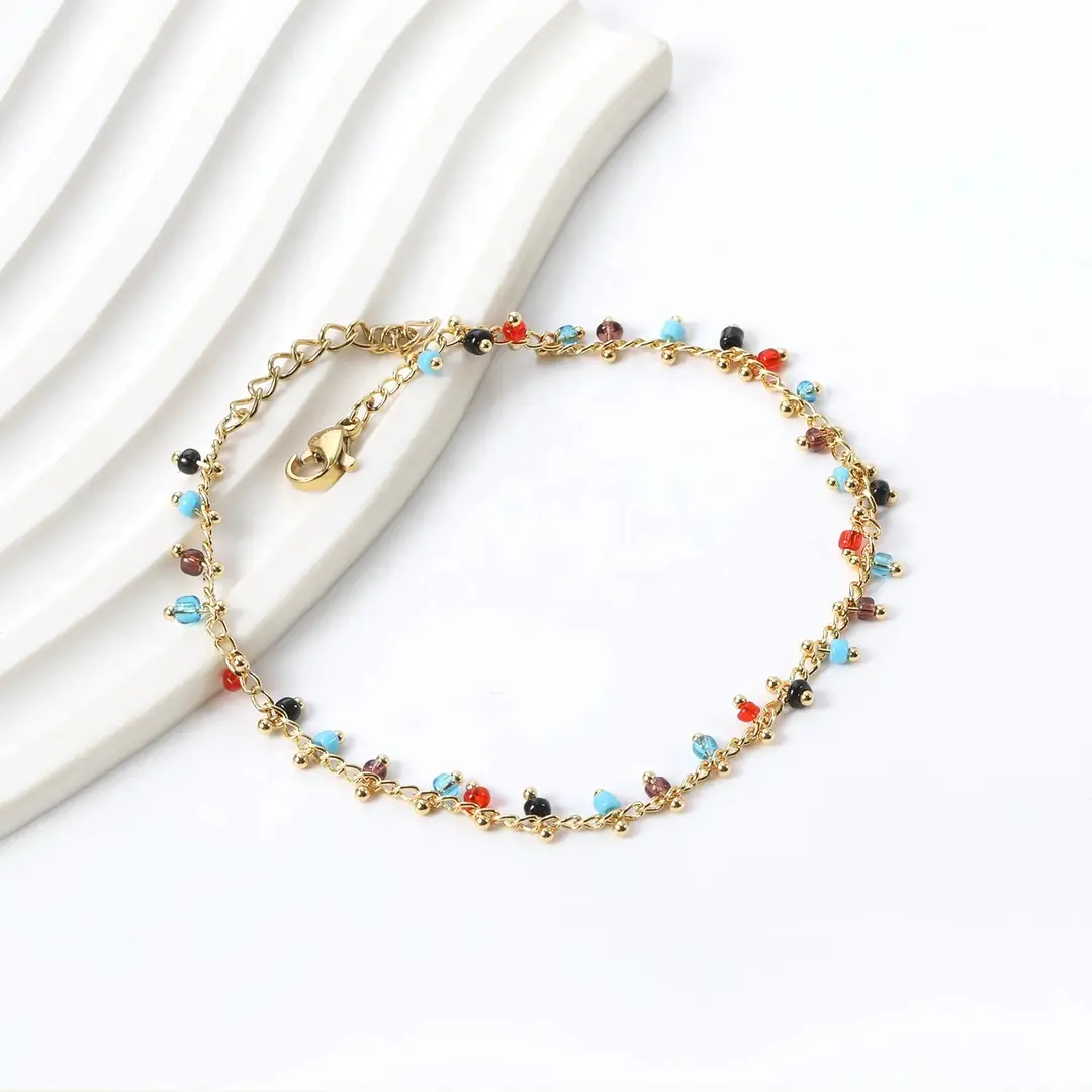 Festiva Anklet | Pirinç Halhal 3
