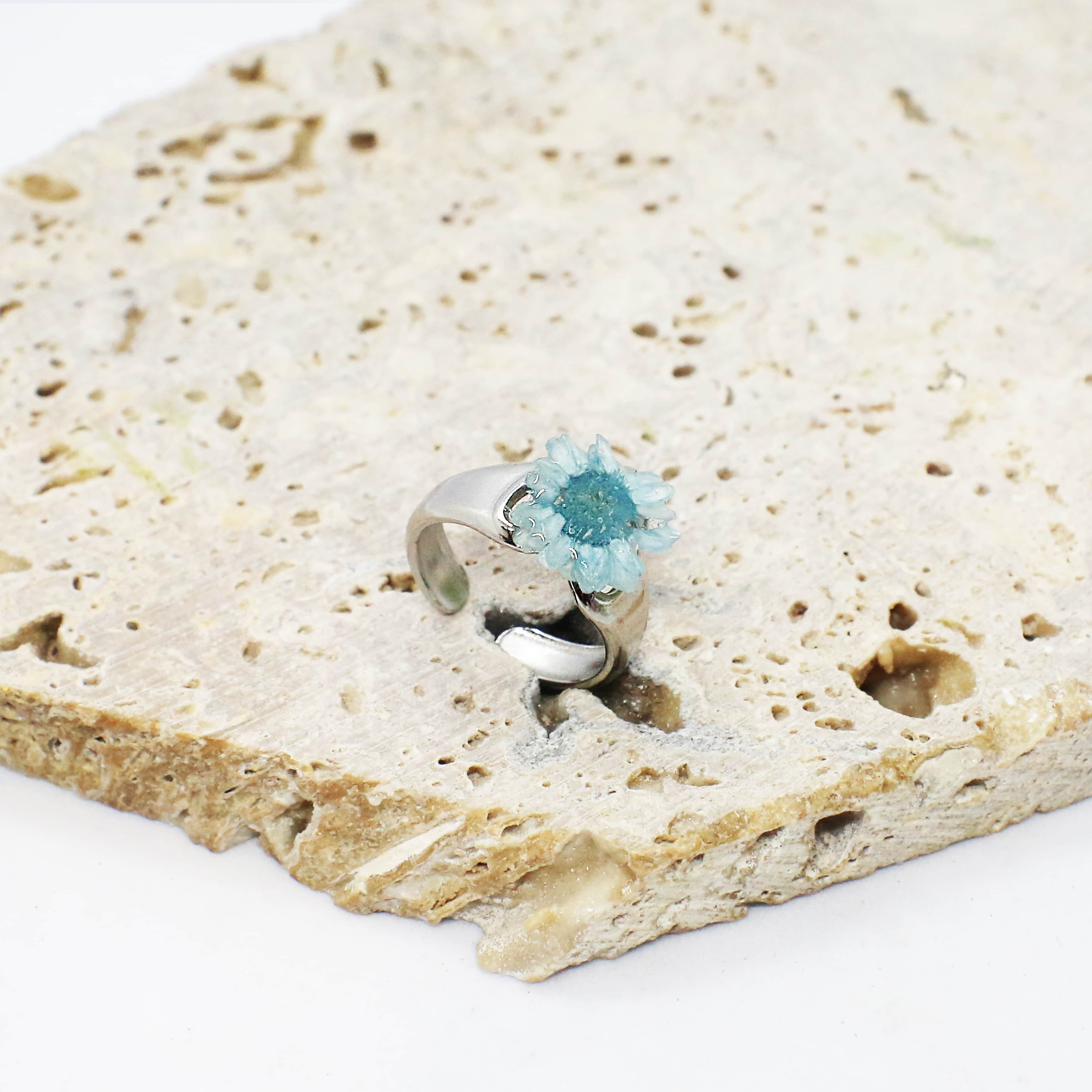 Cyanora Ring | Çelik Yüzük