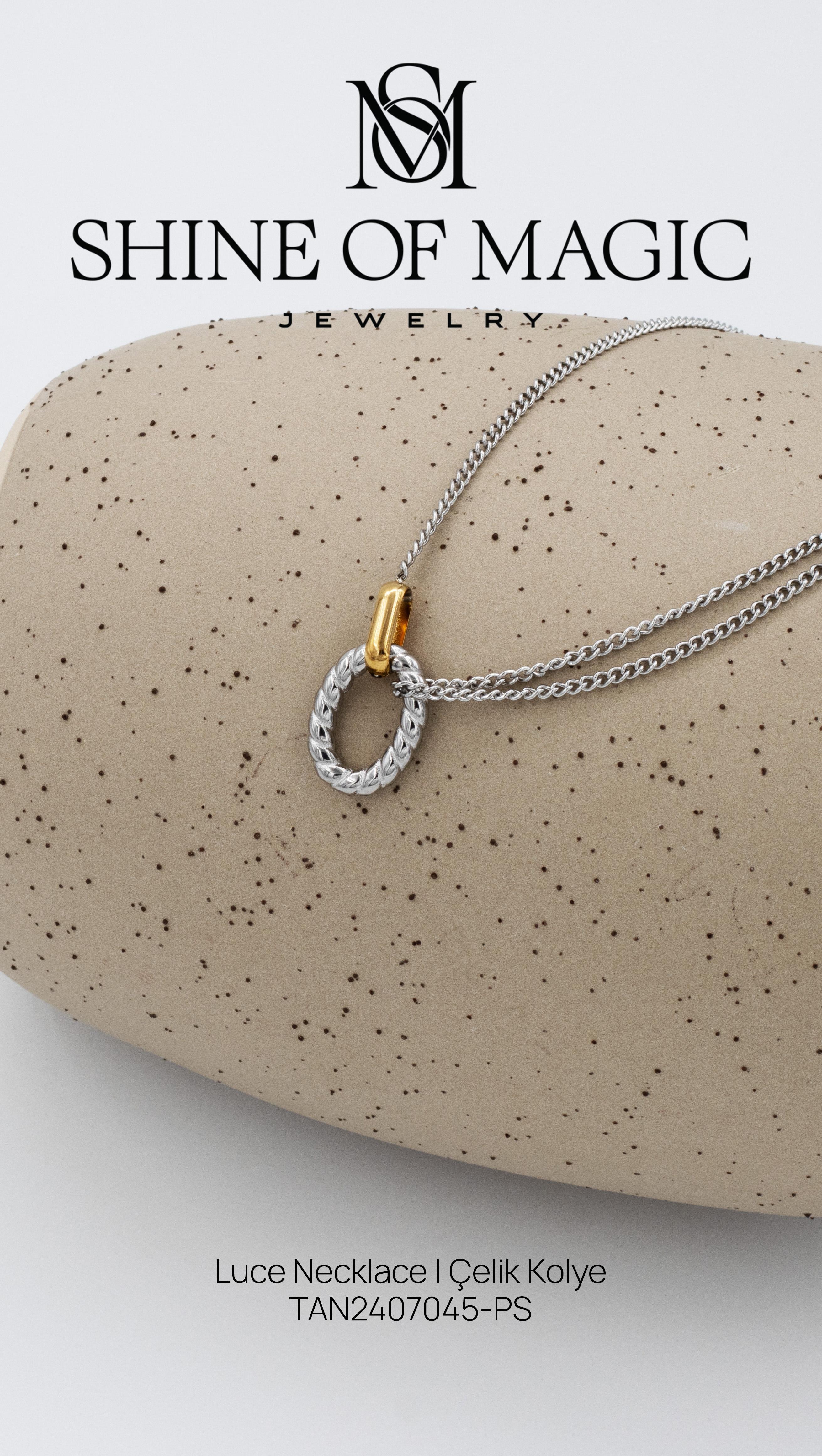 Luce Necklace | Çelik Kolye
