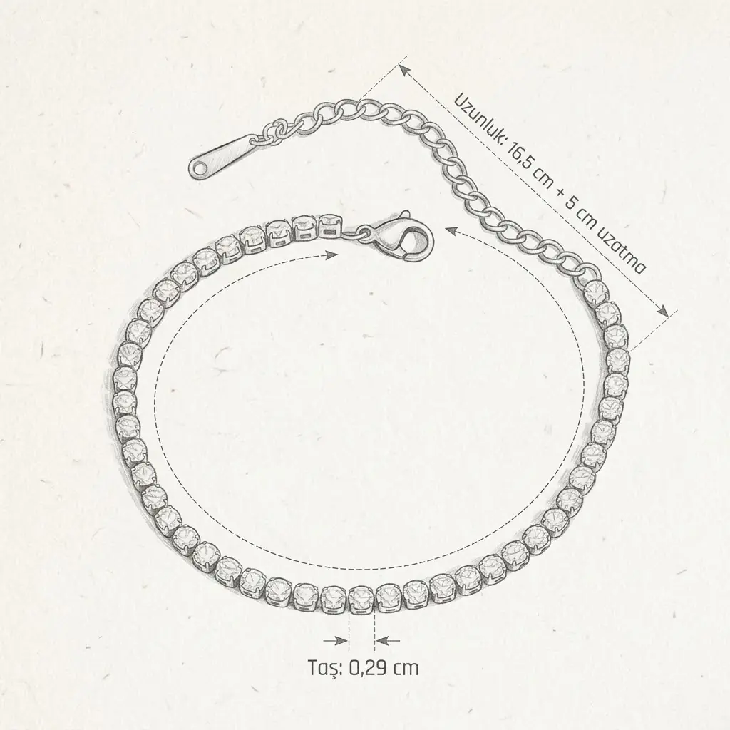 Beyzana Bracelet | Çelik Bileklik 6