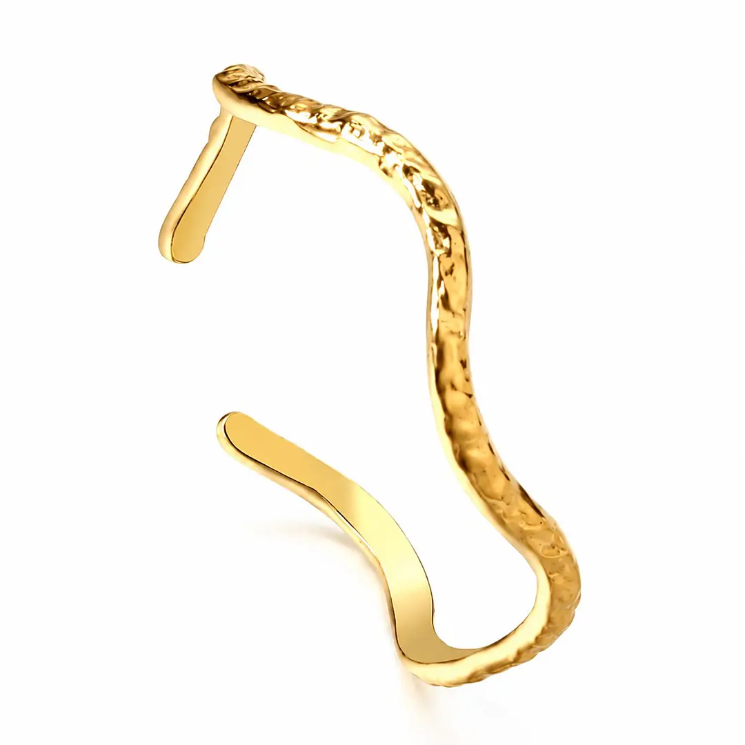 Wavella Ring | Çelik Yüzük