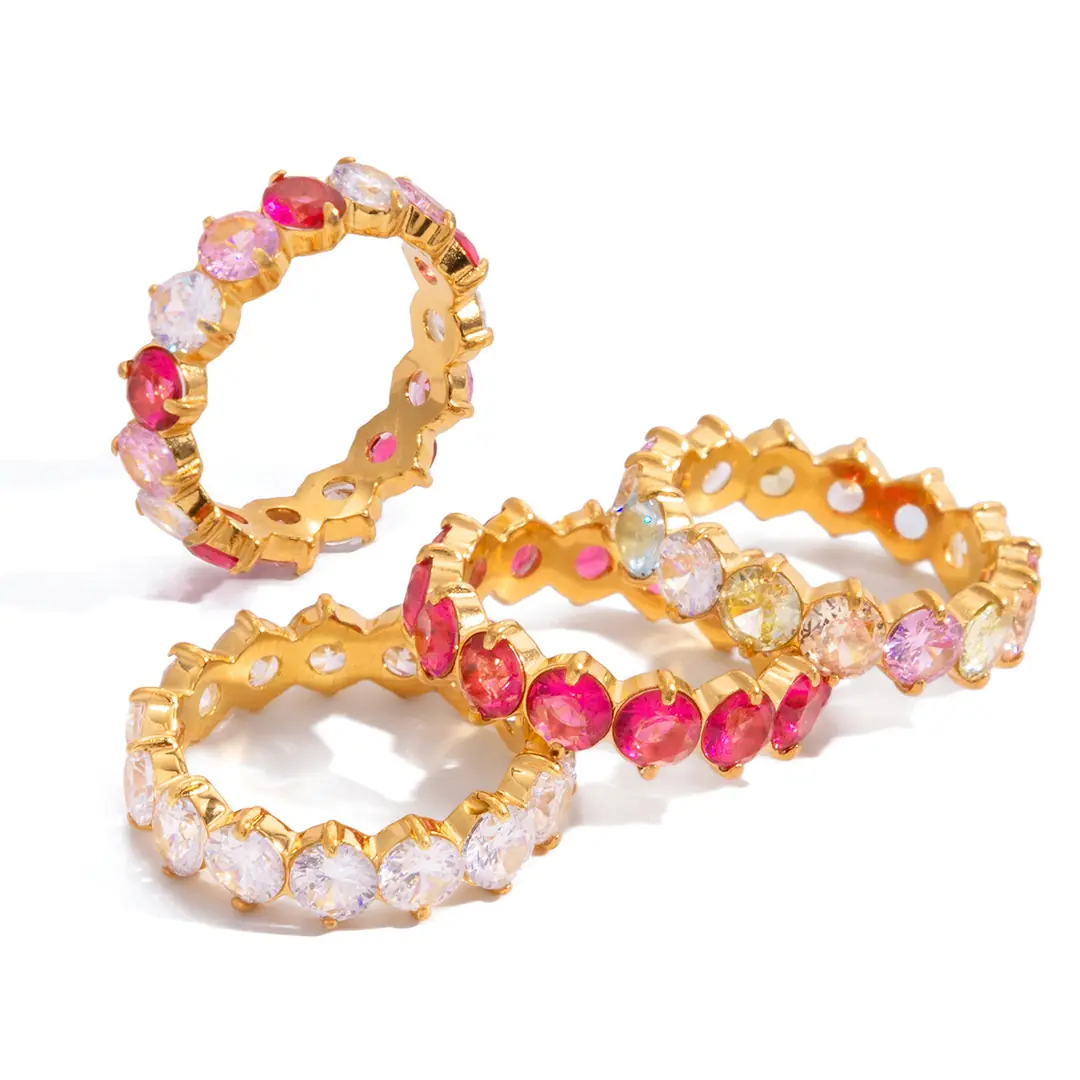 Perpetua Rose Ring | Çelik Yüzük 3