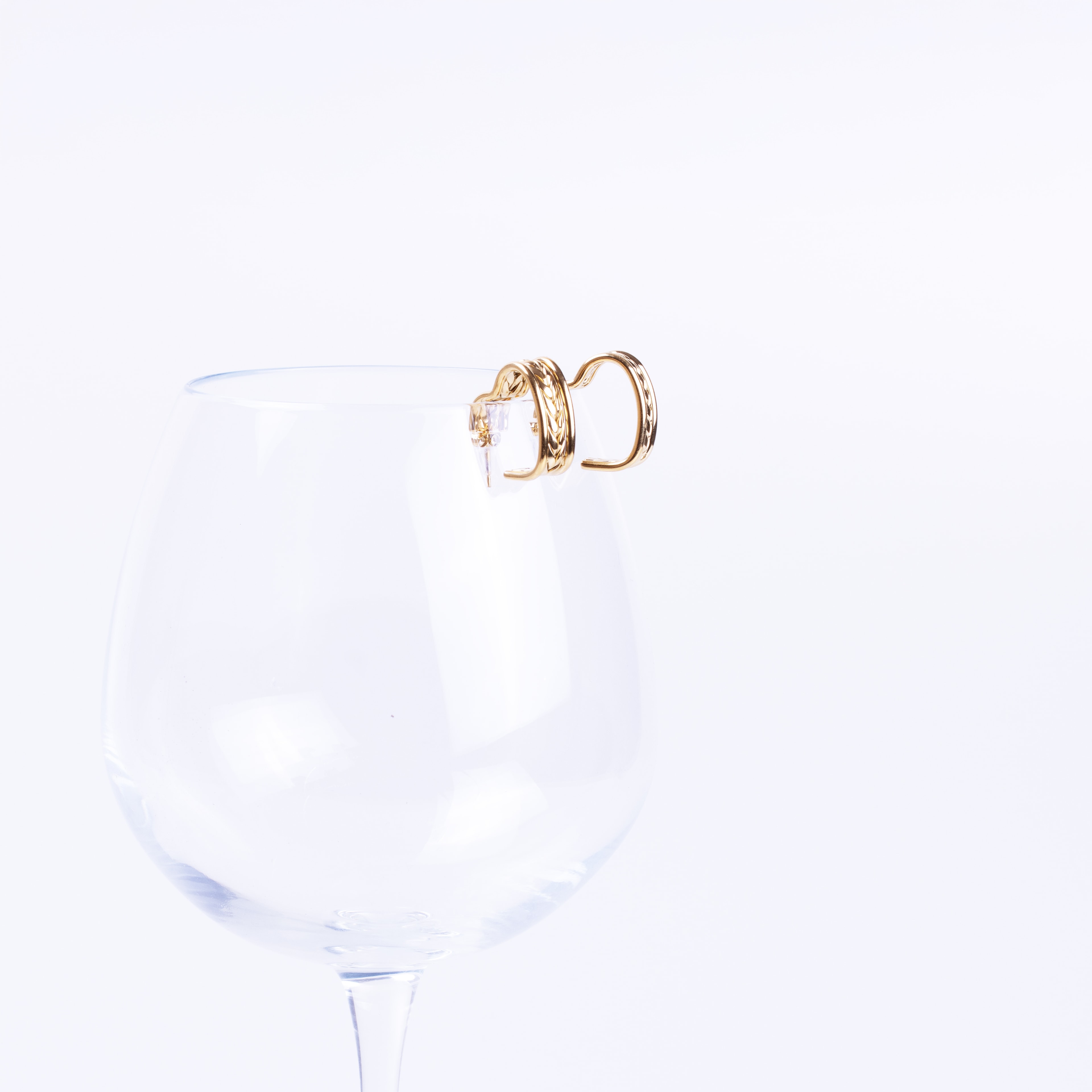 Vigos Earring | Çelik Küpe